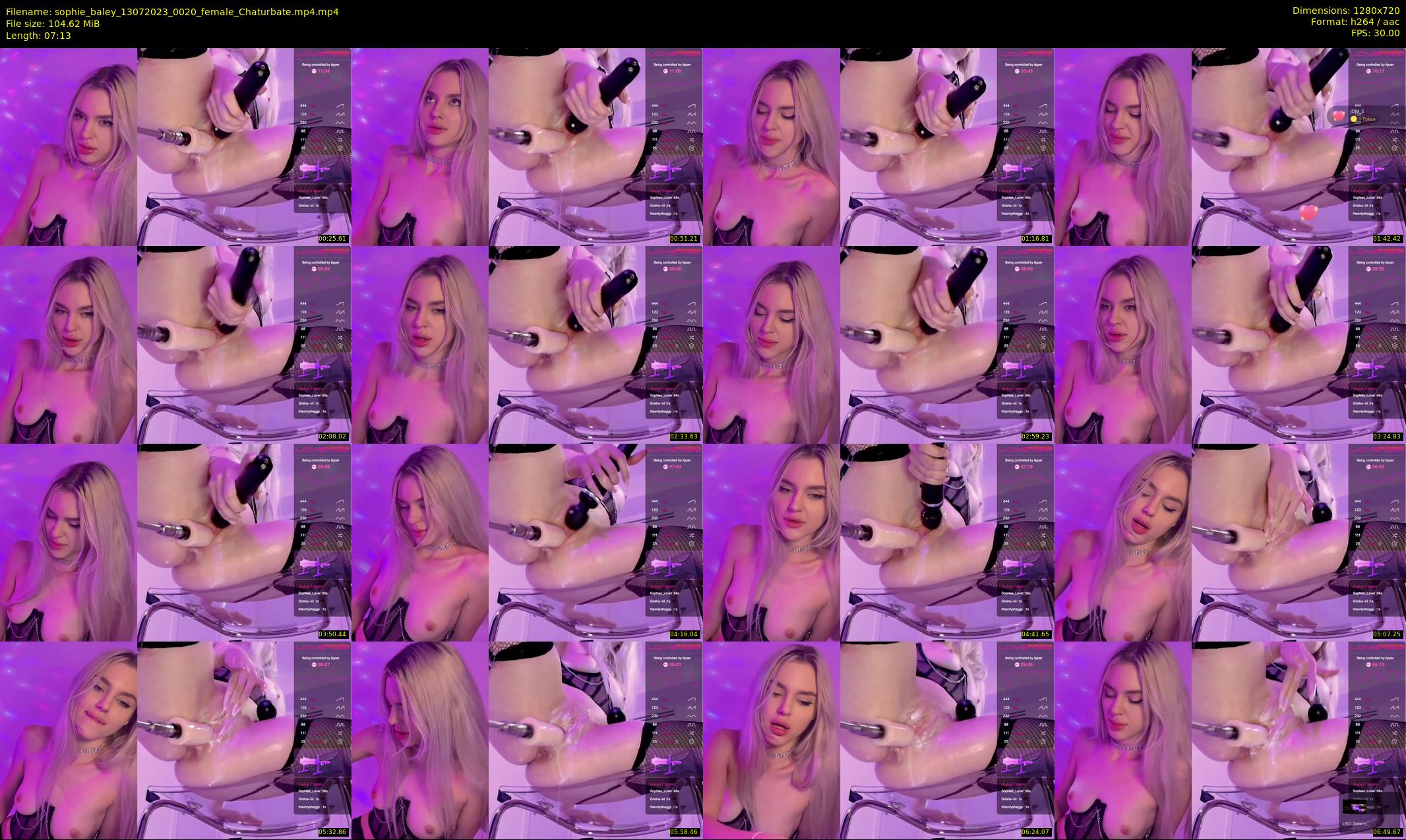 sophie_baley — 8 minute Chaturbate female cam show recording, 720p, Jul 13, 2023