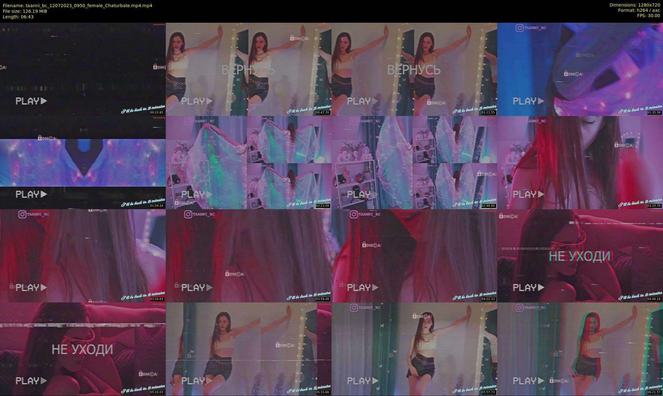 taanni_bc — 7 minute Chaturbate female cam show recording, 720p, Jul 12, 2023