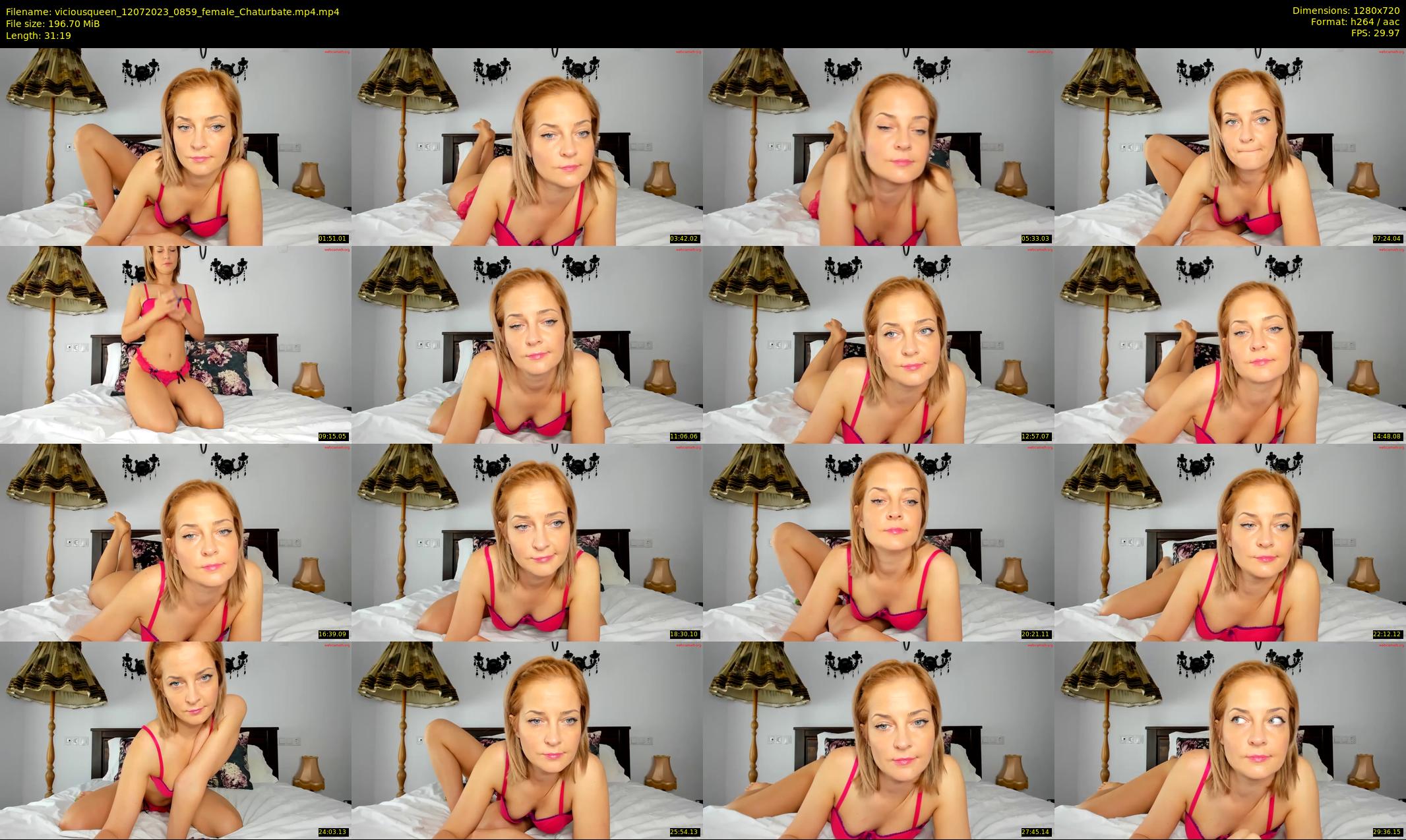 viciousqueen — 32 minute Chaturbate female cam show recording, 720p, Jul 12, 2023