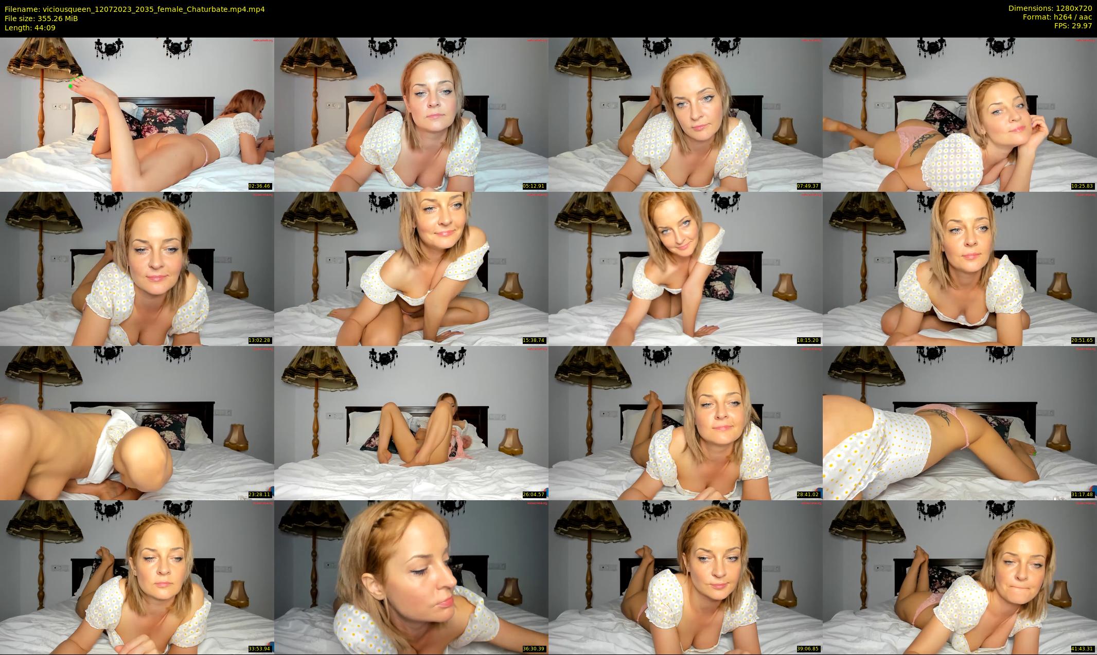 viciousqueen — 45 minute Chaturbate female cam show recording, 720p, Jul 12, 2023