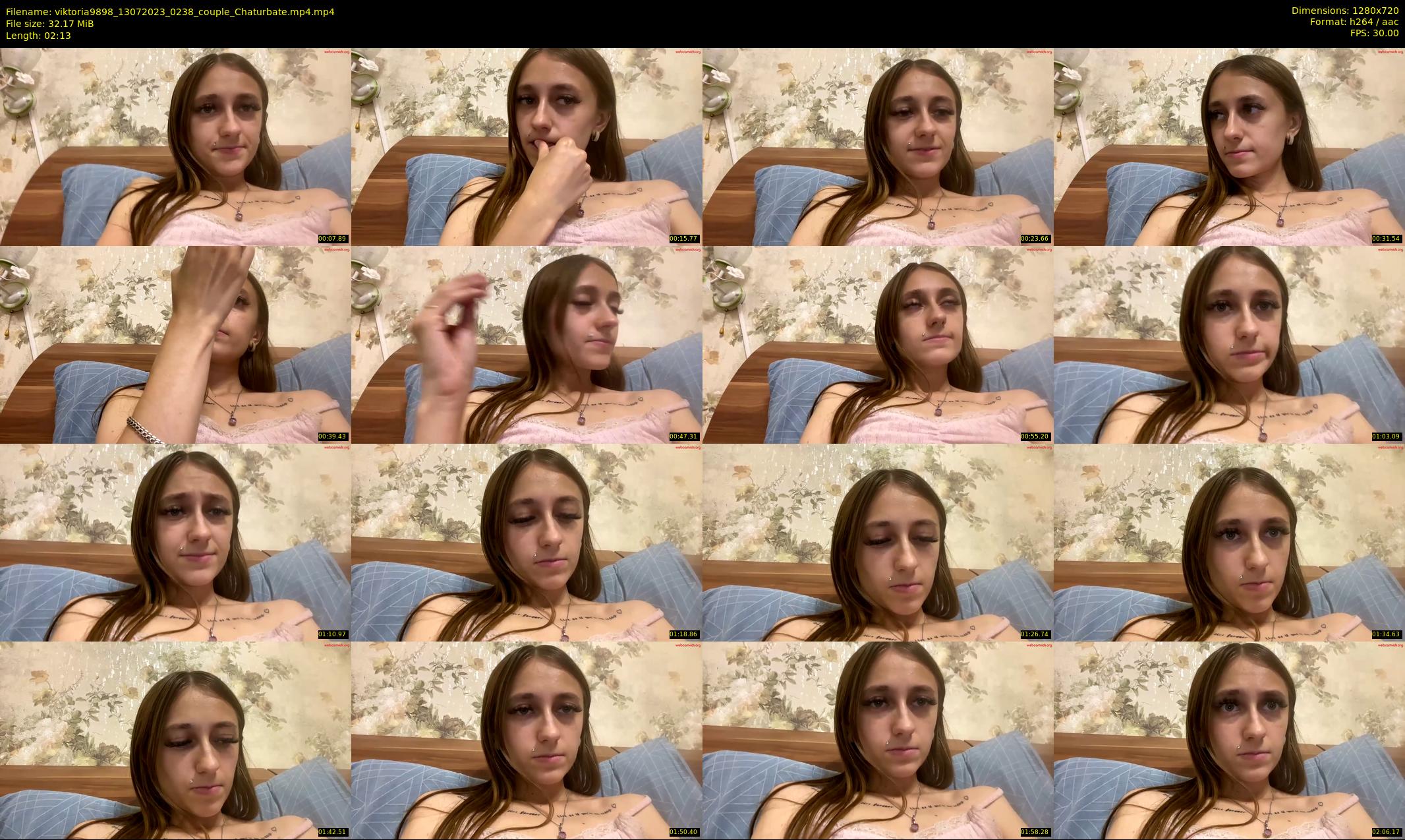 viktoria9898 — 3 minute Chaturbate couple cam show recording, 720p, Jul 13, 2023