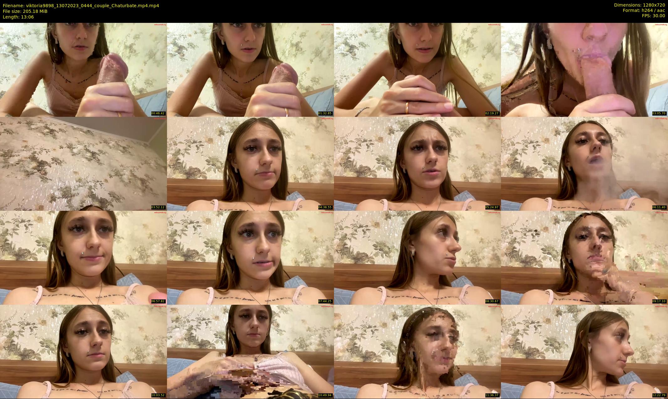 viktoria9898 — 14 minute Chaturbate couple cam show recording, 720p, Jul 13, 2023