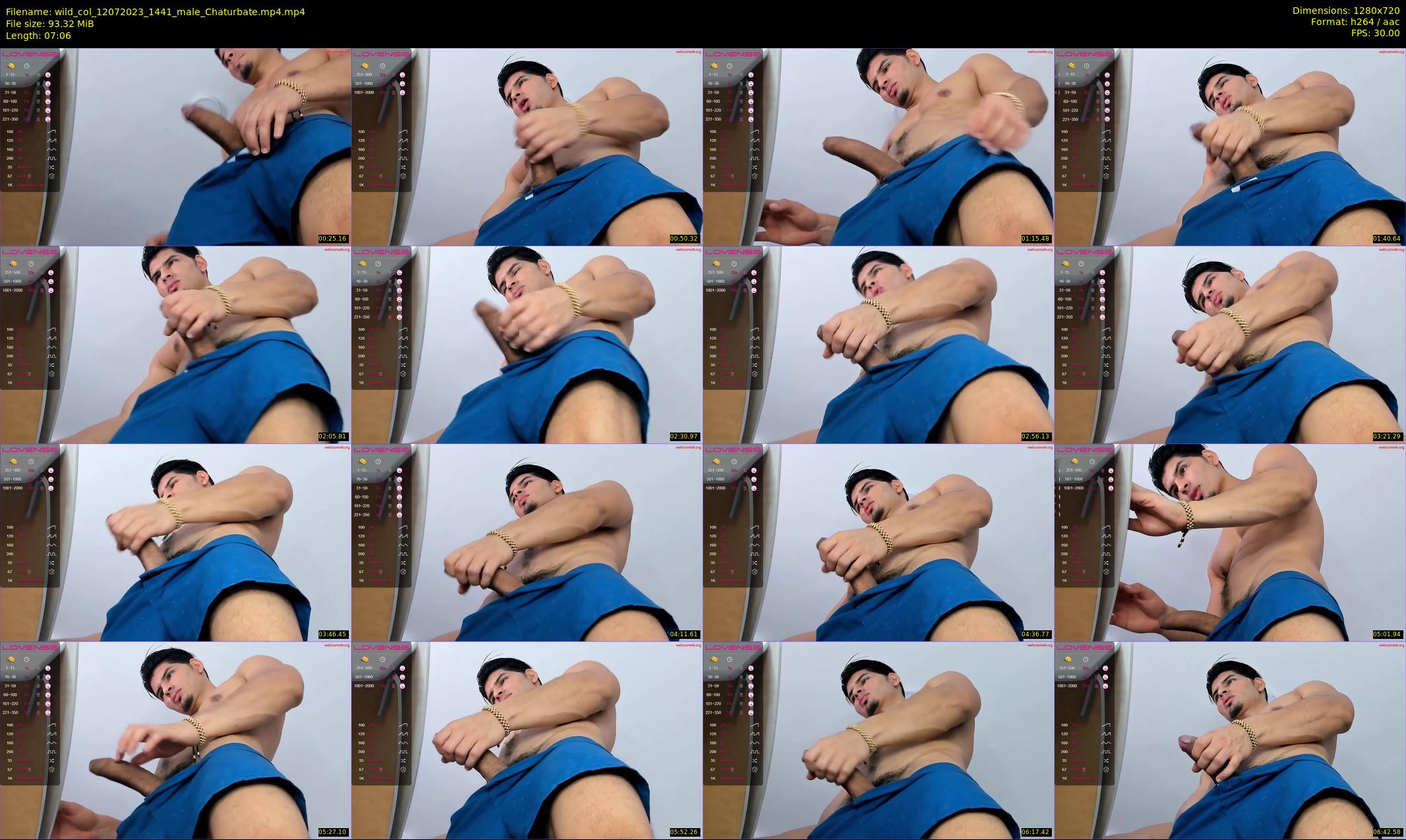 wild_col — 8 minute Chaturbate male cam show recording, 720p, Jul 12, 2023