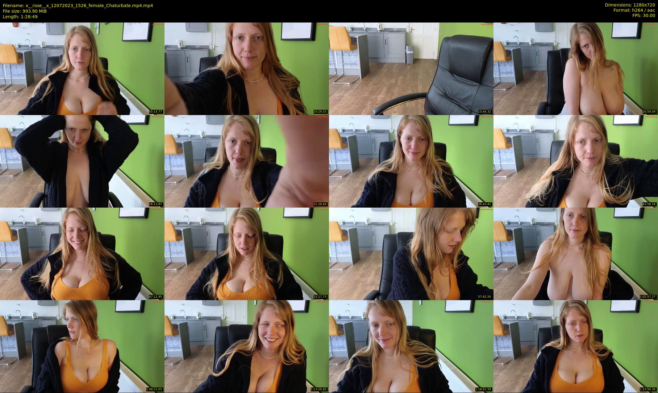 x__rose__x — 89 minute Chaturbate female cam show recording, 720p, Jul 12, 2023