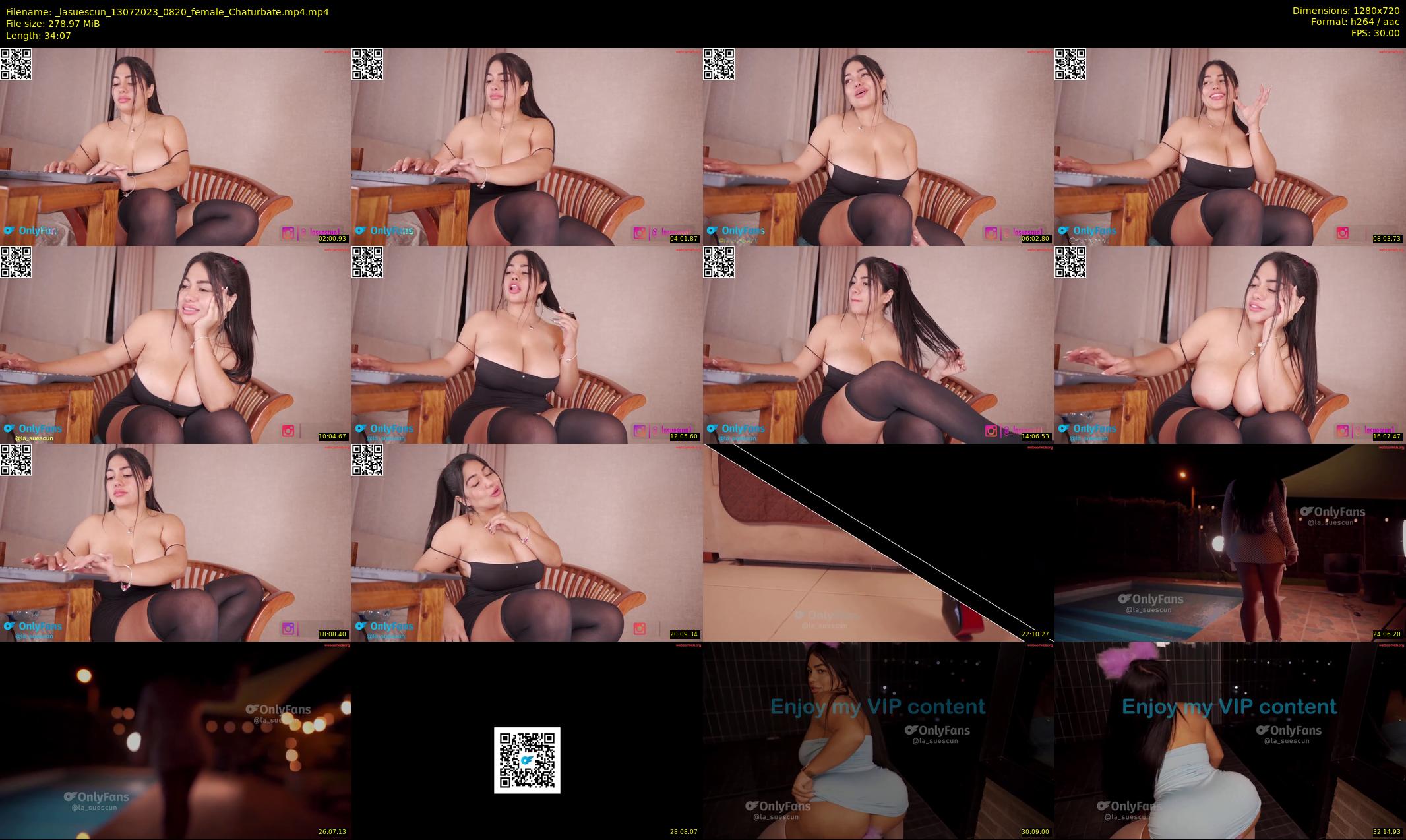 _lasuescun — 35 minute Chaturbate female cam show recording, 720p, Jul 13, 2023