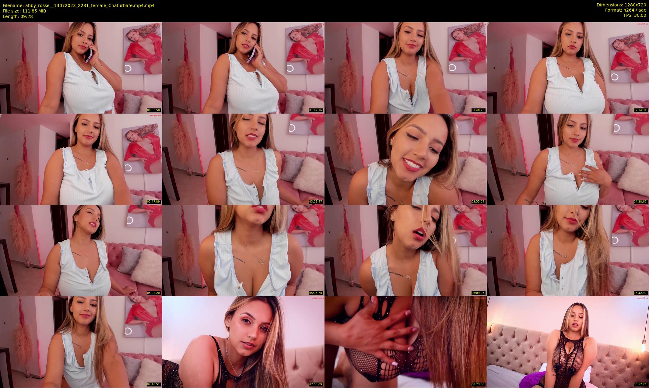 abby_rosse_ — 10 minute Chaturbate female cam show recording, 720p, Jul 13, 2023