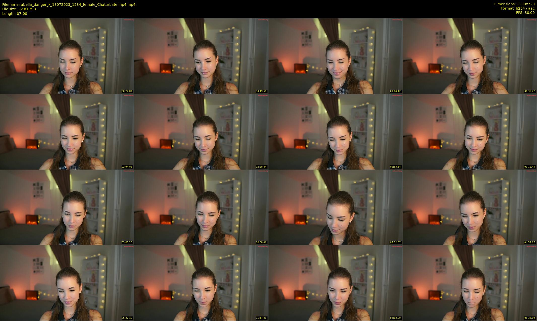 abella_danger_x — 7 minute Chaturbate female cam show recording, 720p, Jul 13, 2023