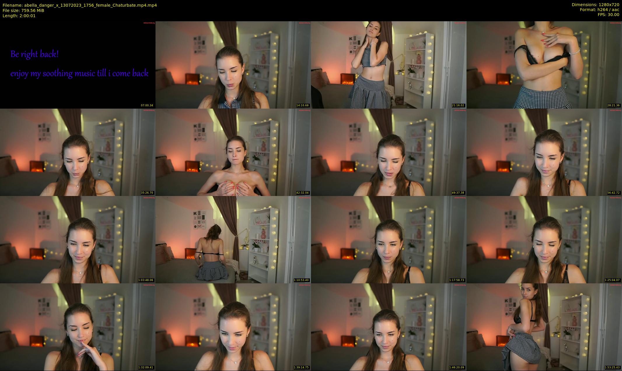 abella_danger_x — 121 minute Chaturbate female cam show recording, 720p, Jul 13, 2023