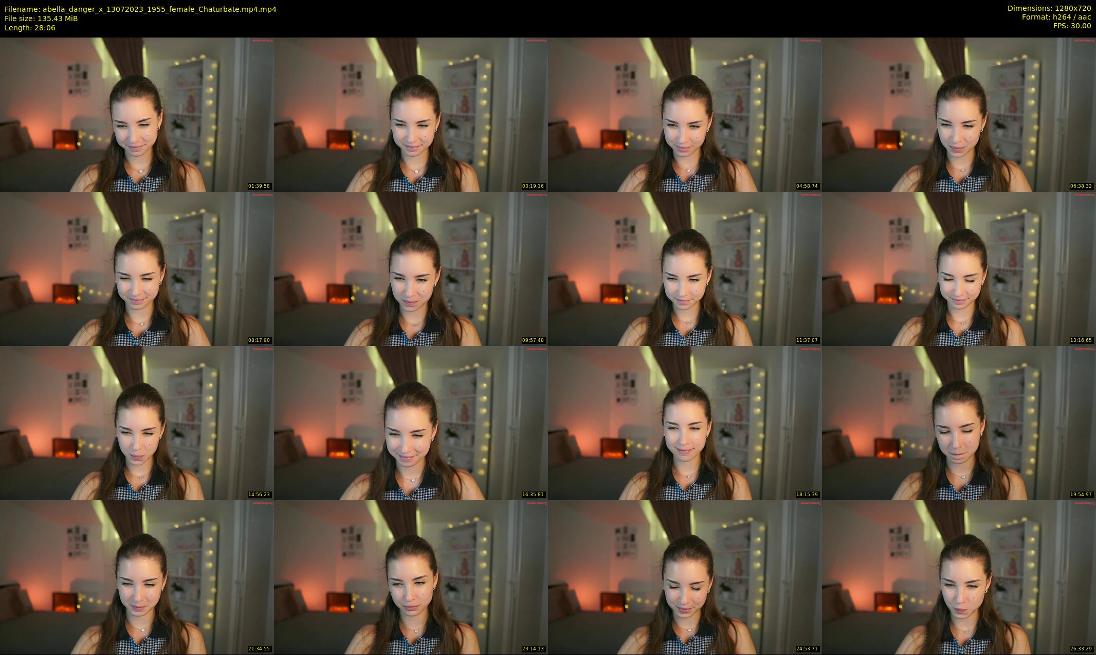 abella_danger_x — 29 minute Chaturbate female cam show recording, 720p, Jul 13, 2023