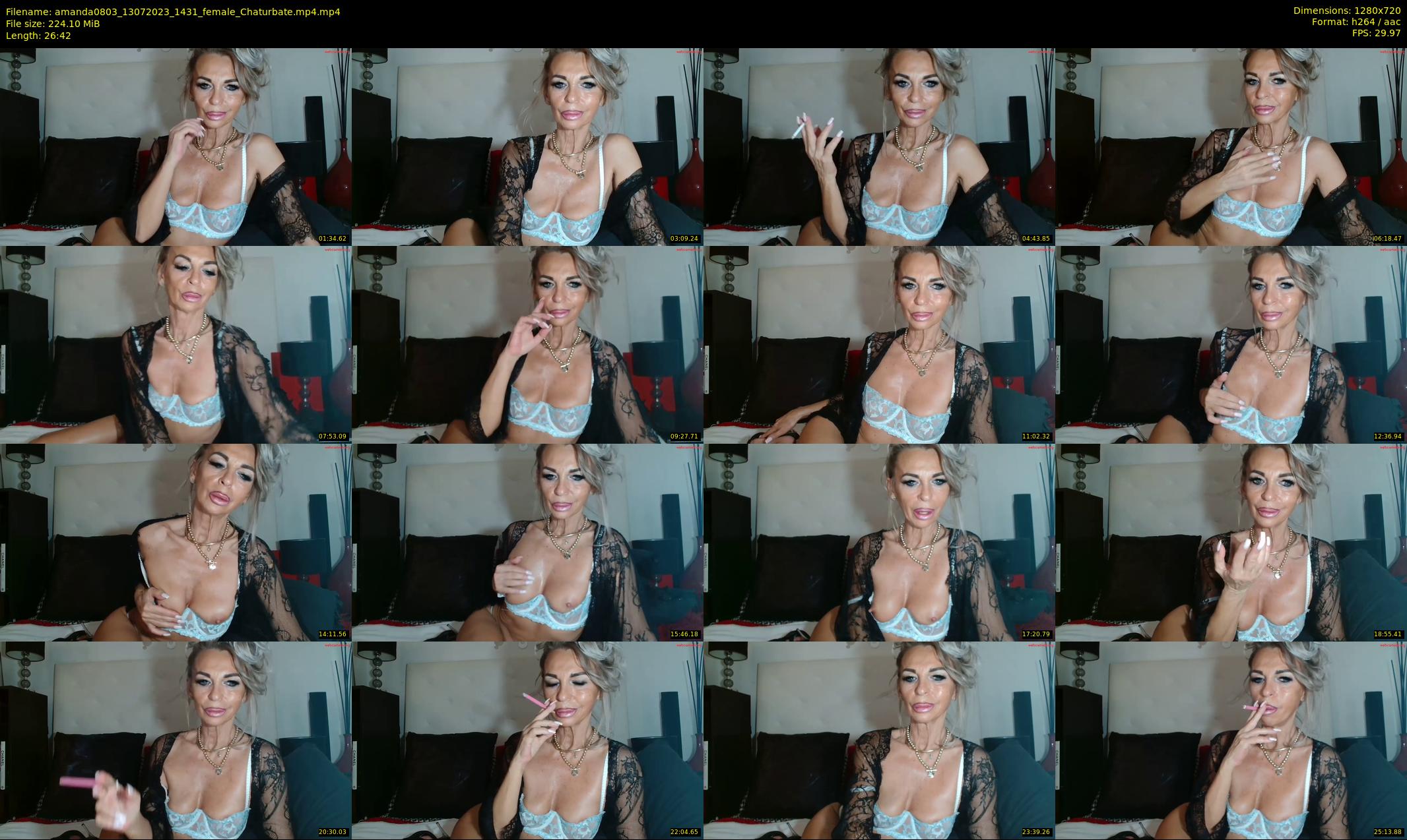 amanda0803 — 27 minute Chaturbate female cam show recording, 720p, Jul 13, 2023