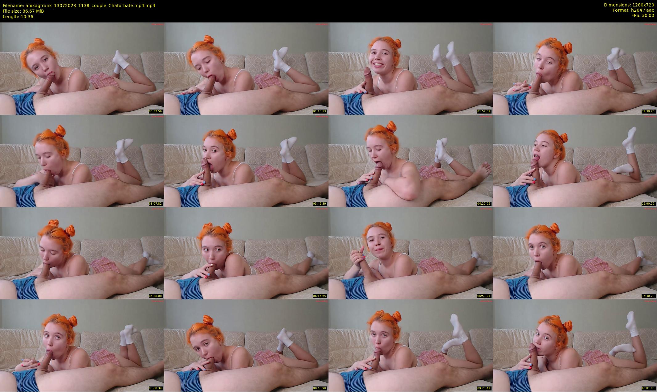 anikagfrank — 11 minute Chaturbate couple cam show recording, 720p, Jul 13, 2023