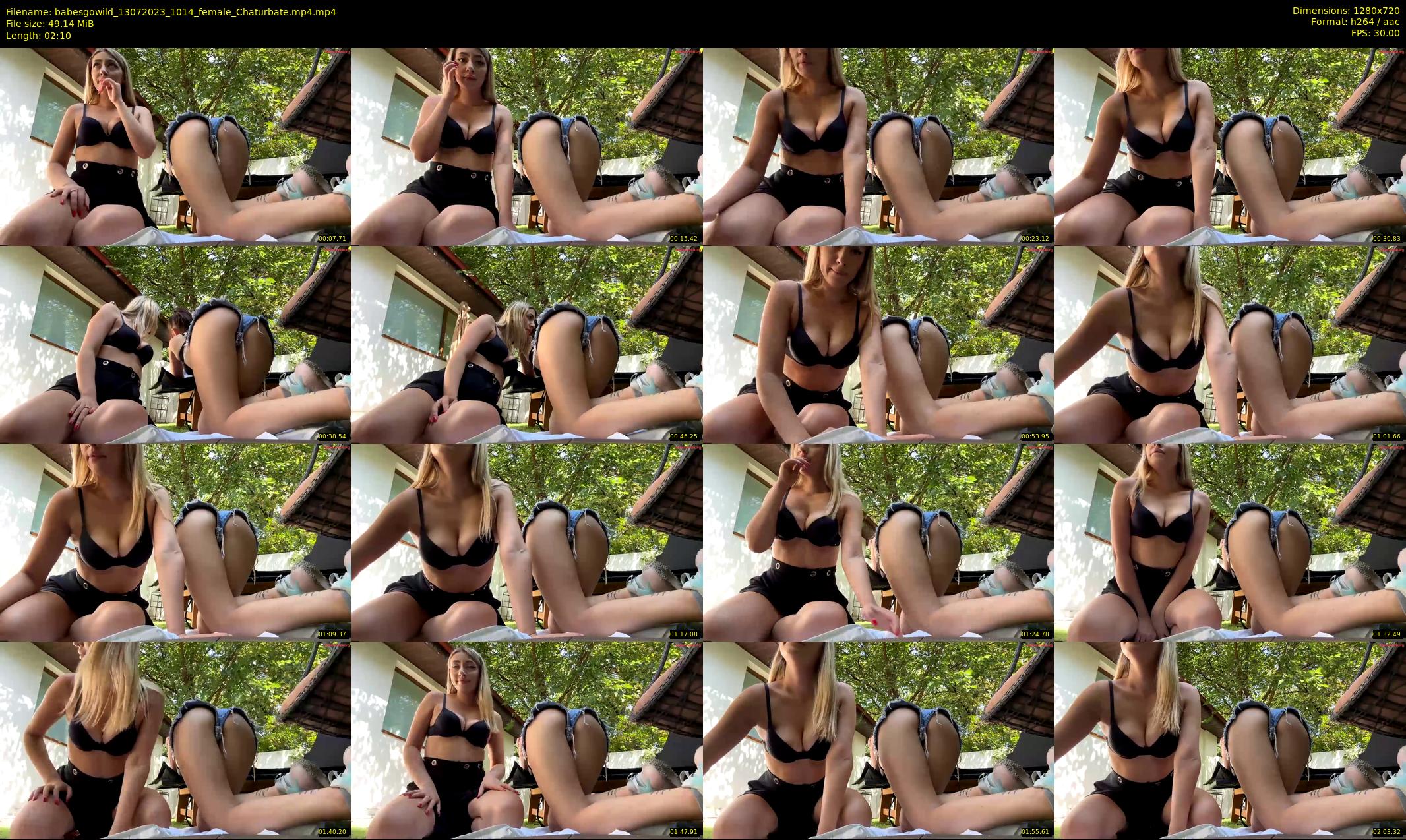 babesgowild — 3 minute Chaturbate couple cam show recording, 720p, Jul 13, 2023
