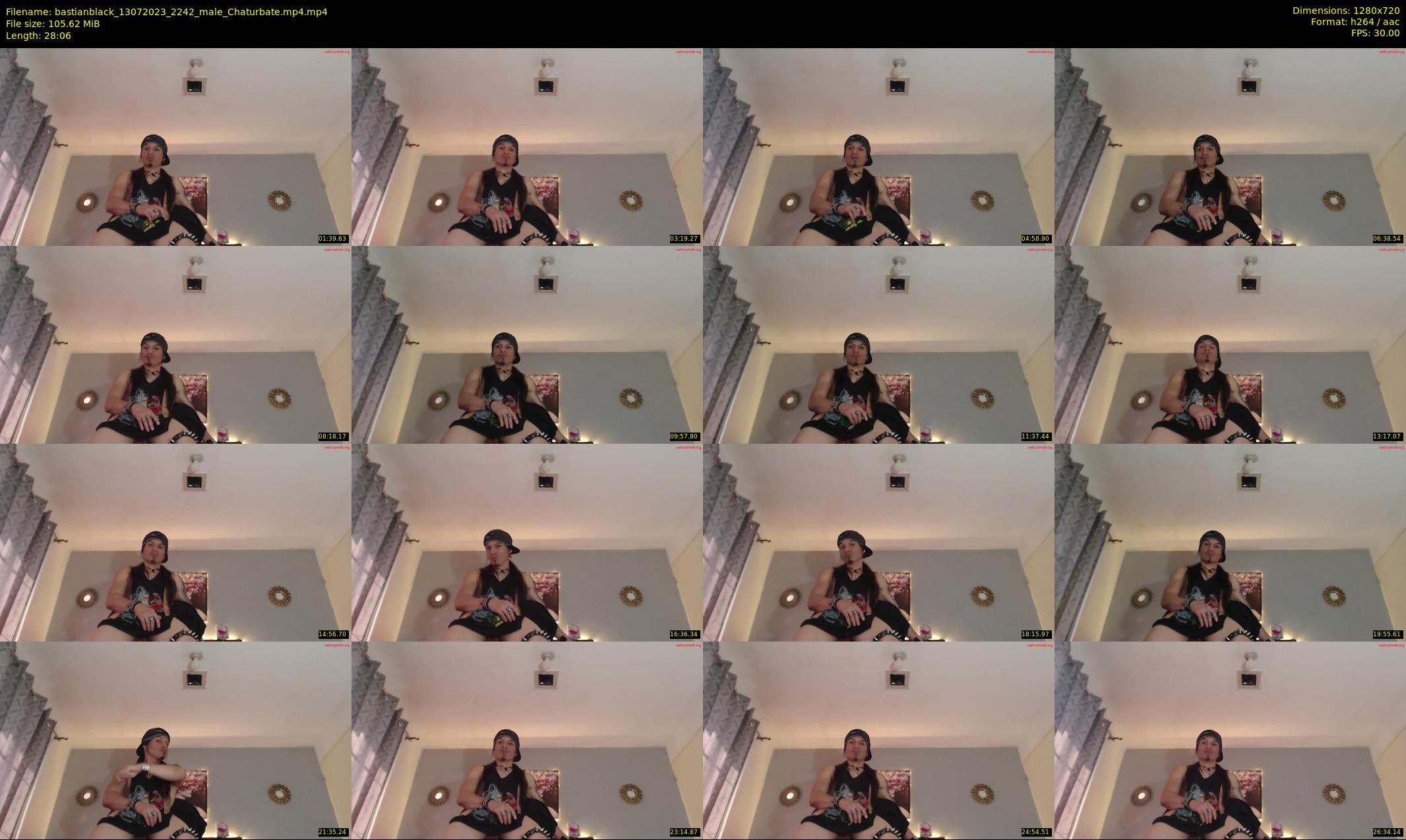 bastianblack — 29 minute Chaturbate male cam show recording, 720p, Jul 13, 2023