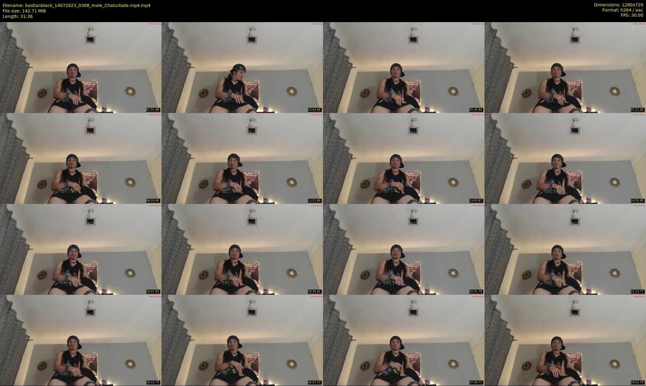 bastianblack — 32 minute Chaturbate male cam show recording, 720p, Jul 14, 2023