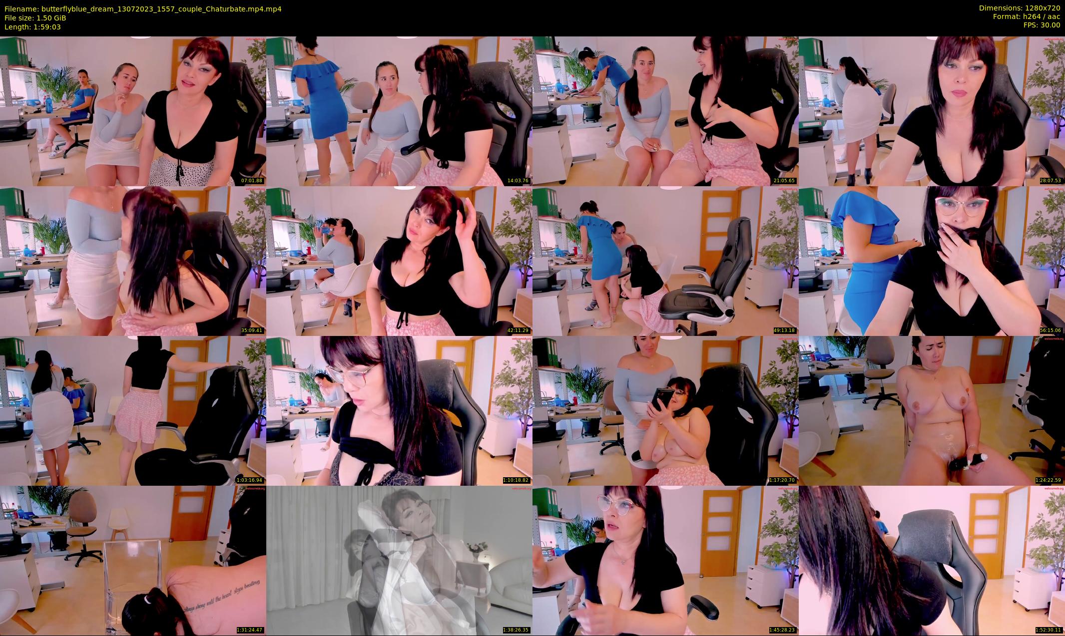 butterflyblue_dream — 120 minute Chaturbate couple cam show recording, 720p, Jul 13, 2023