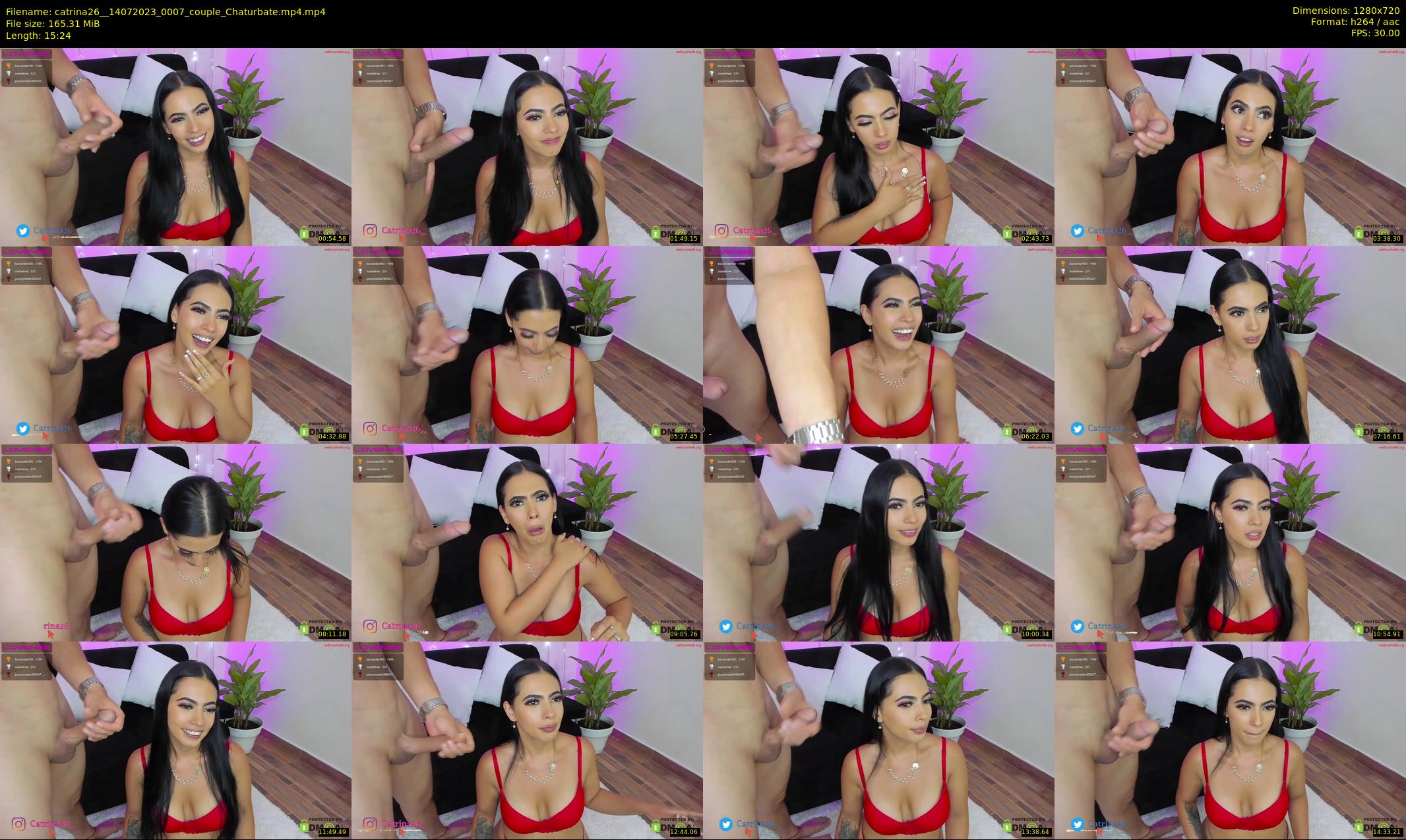 catrina26_ — 16 minute Chaturbate couple cam show recording, 720p, Jul 14, 2023