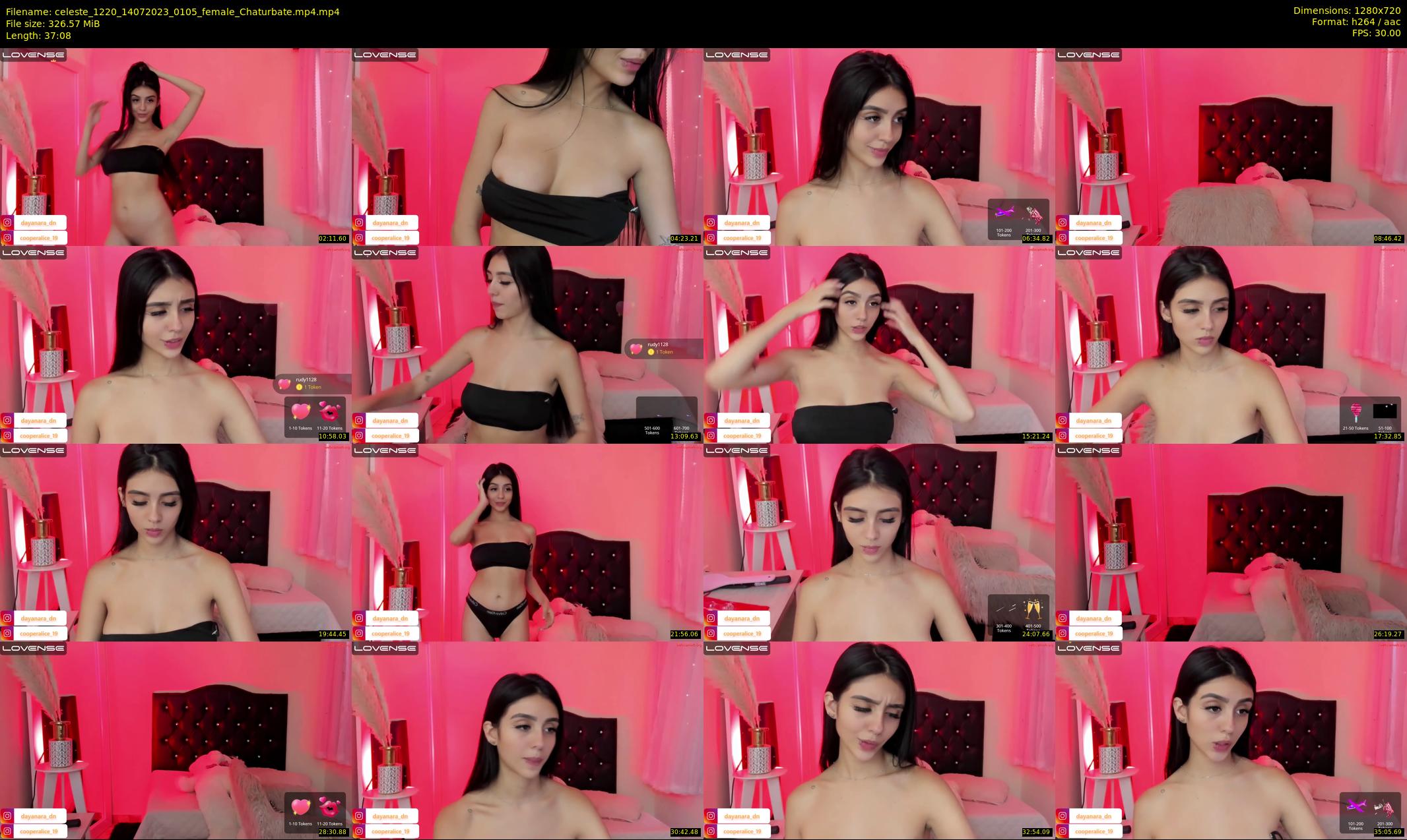 celeste_1220 — 38 minute Chaturbate female cam show recording, 720p, Jul 14, 2023