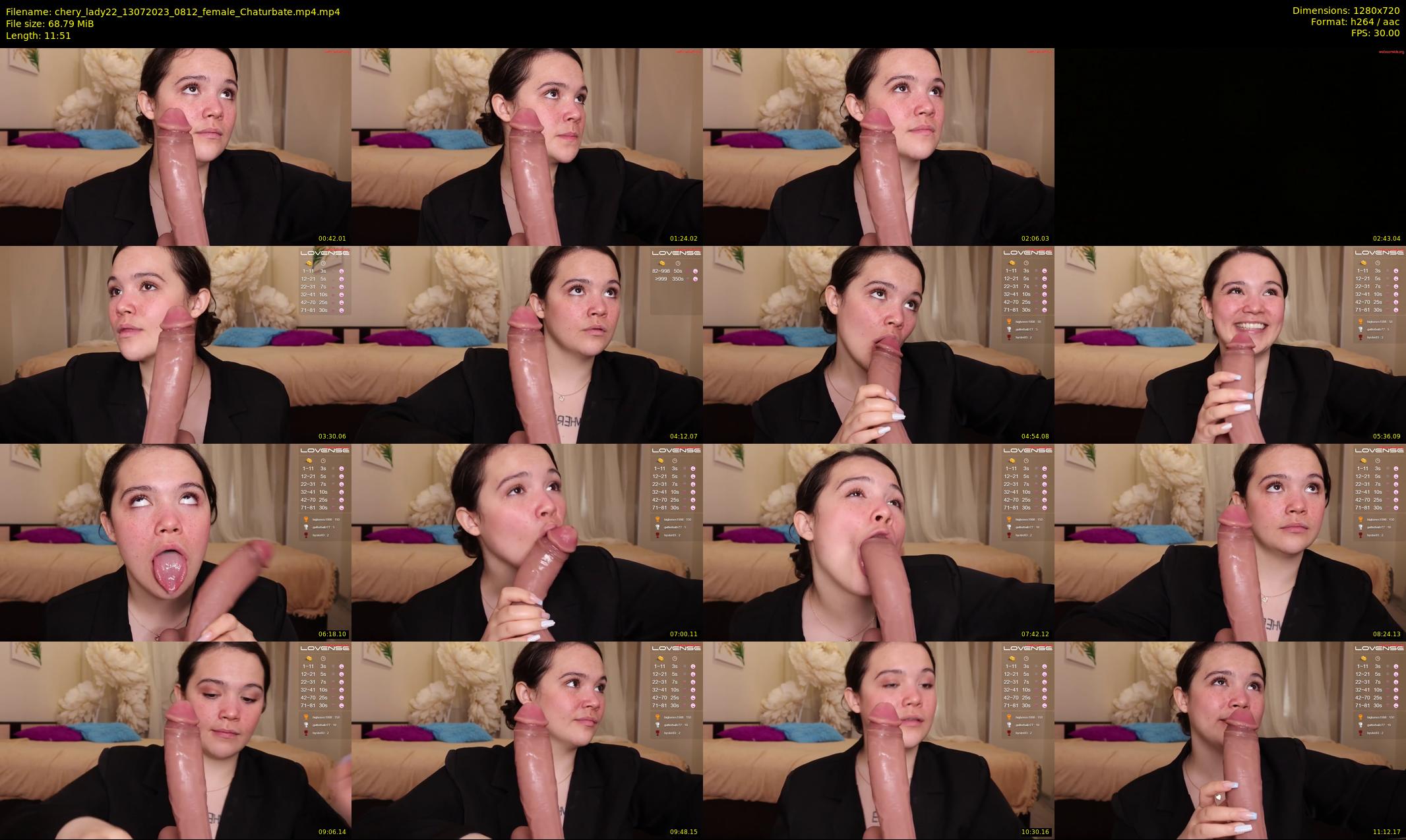 chery_lady22 — 12 minute Chaturbate female cam show recording, 720p, Jul 13, 2023