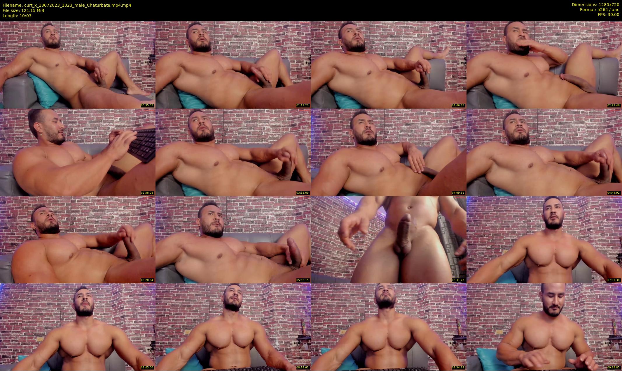curt_x — 11 minute Chaturbate male cam show recording, 720p, Jul 13, 2023