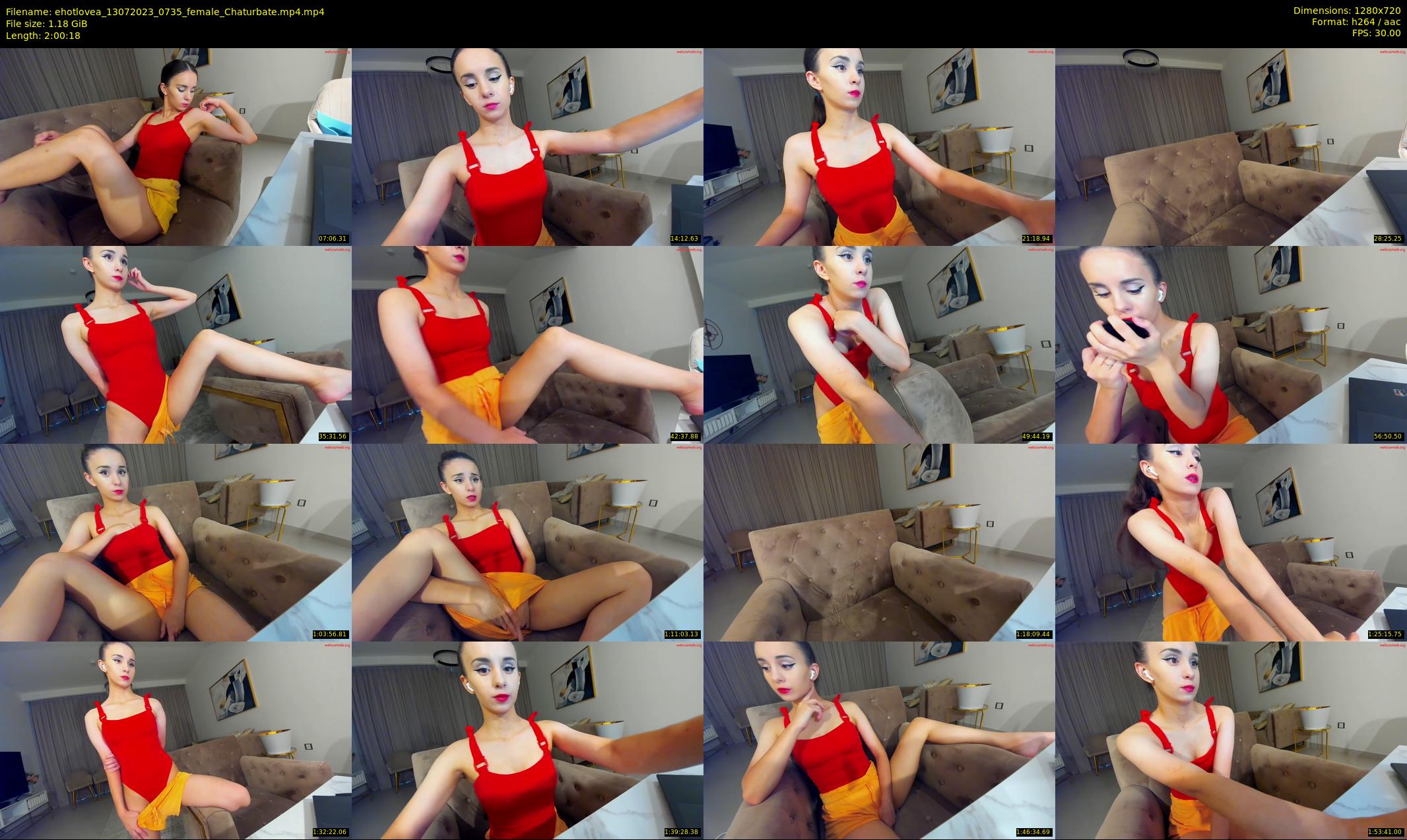 ehotlovea — 121 minute Chaturbate female cam show recording, 720p, Jul 13, 2023