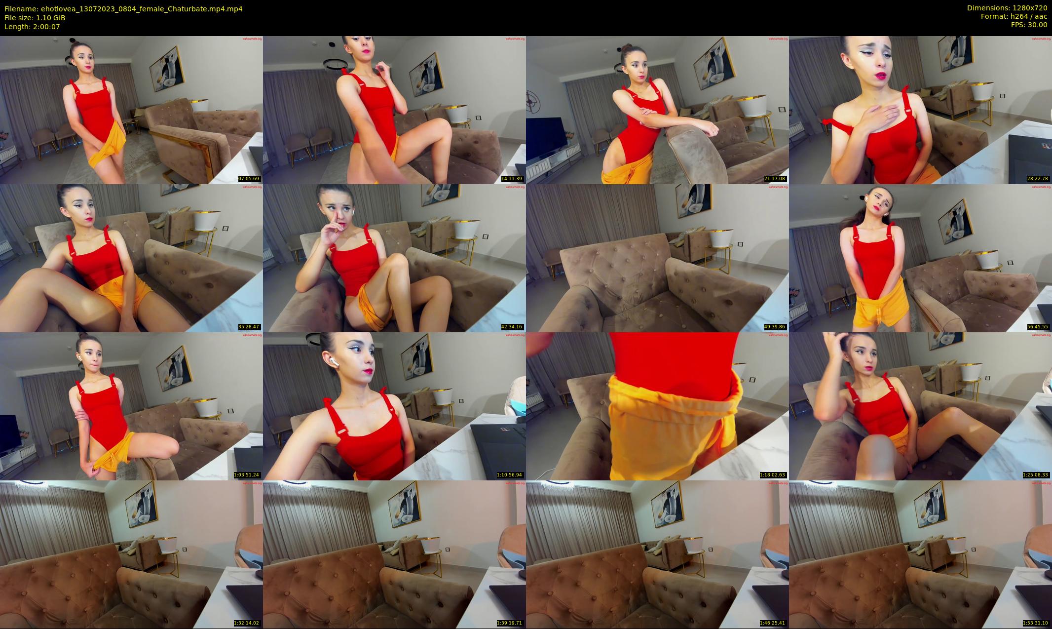 ehotlovea — 121 minute Chaturbate female cam show recording, 720p, Jul 13, 2023