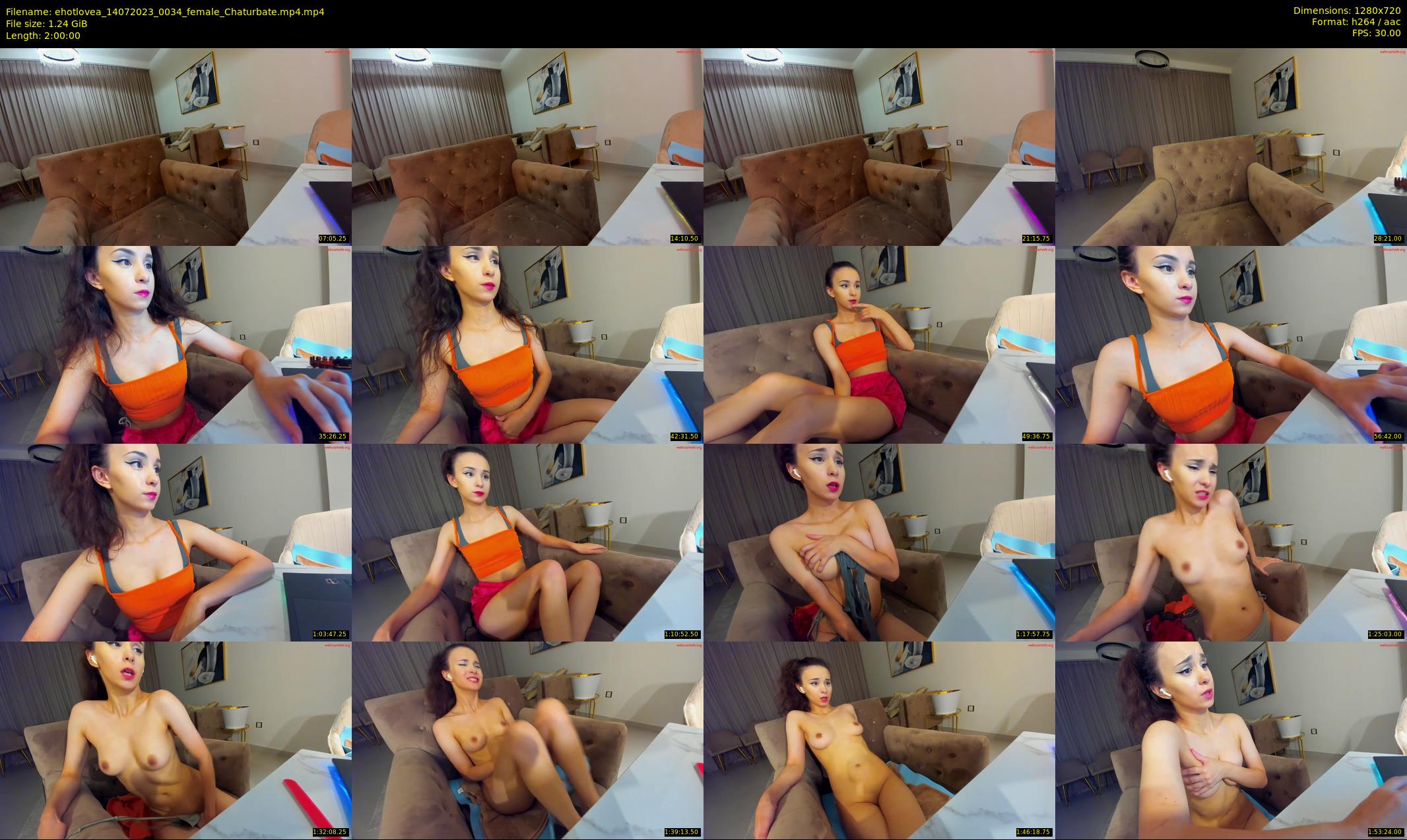 ehotlovea — 120 minute Chaturbate female cam show recording, 720p, Jul 14, 2023