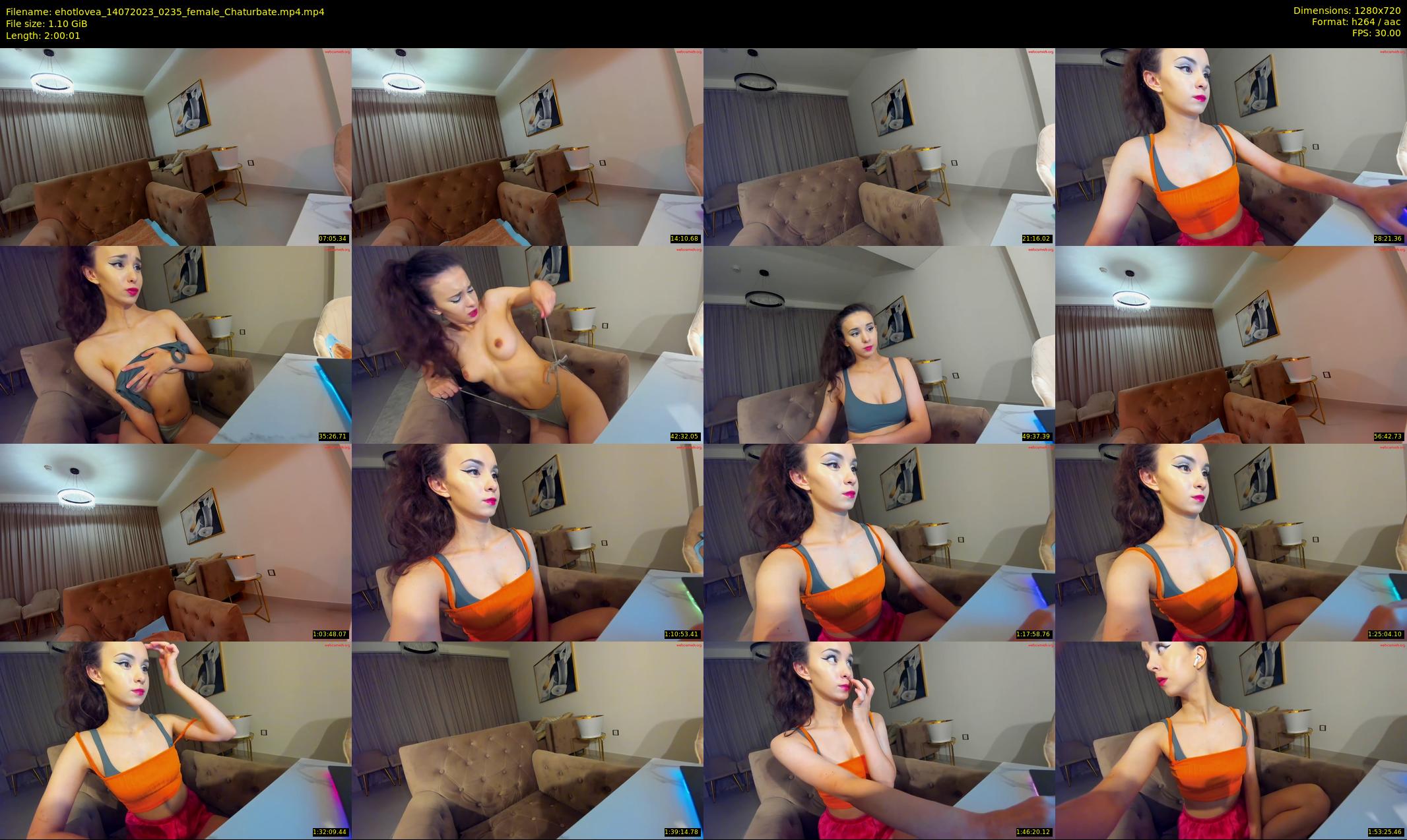 ehotlovea — 121 minute Chaturbate female cam show recording, 720p, Jul 14, 2023