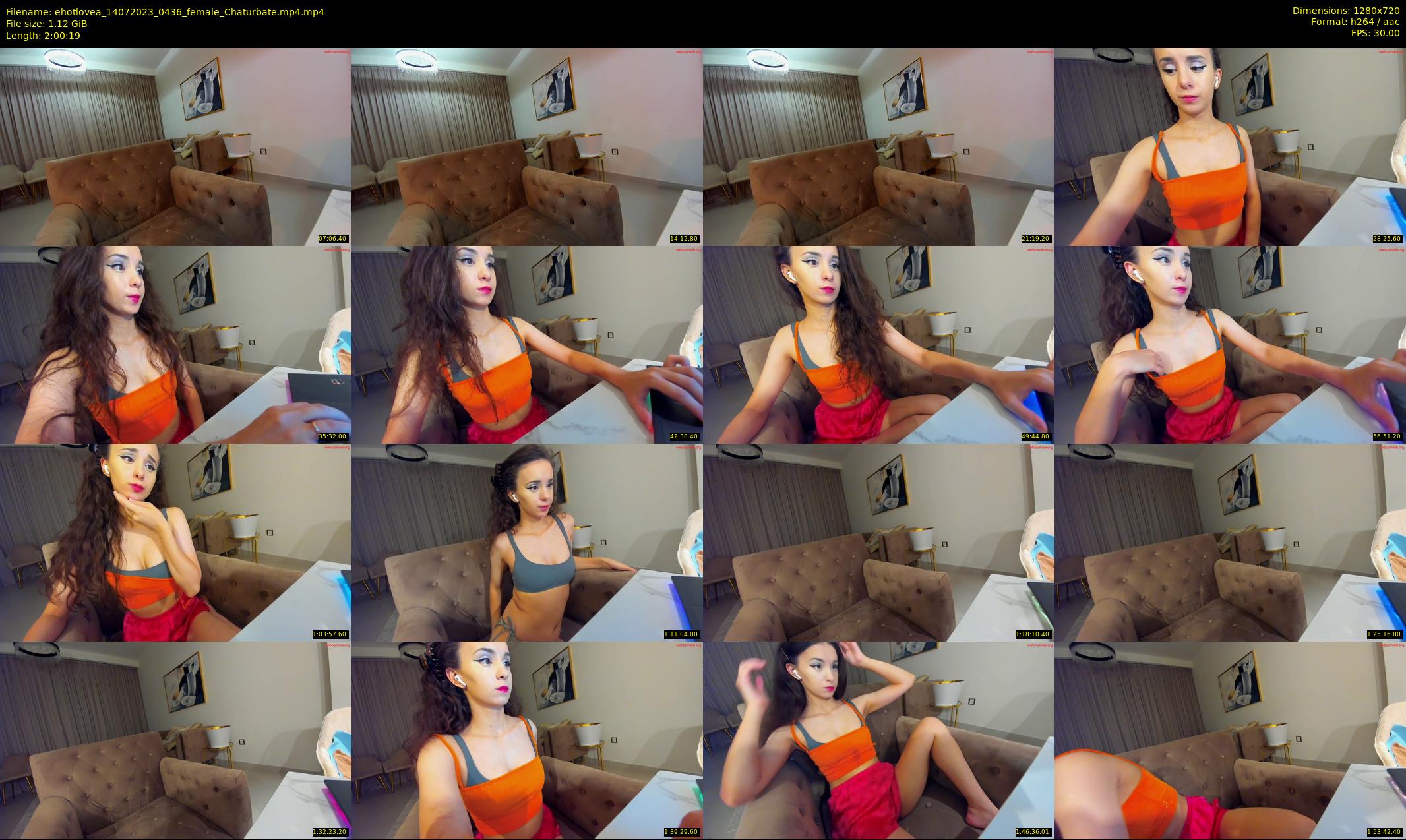 ehotlovea — 121 minute Chaturbate female cam show recording, 720p, Jul 14, 2023