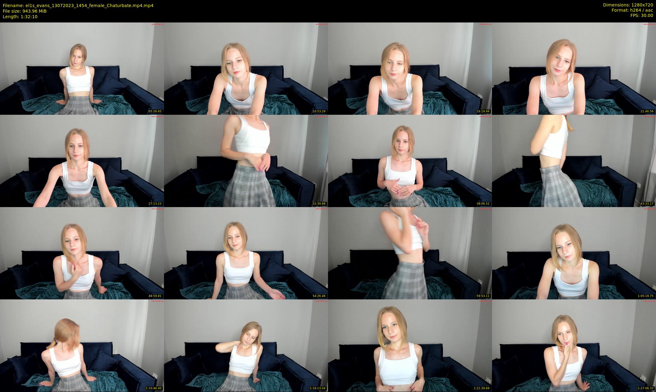 el1s_evans — 93 minute Chaturbate female cam show recording, 720p, Jul 13, 2023