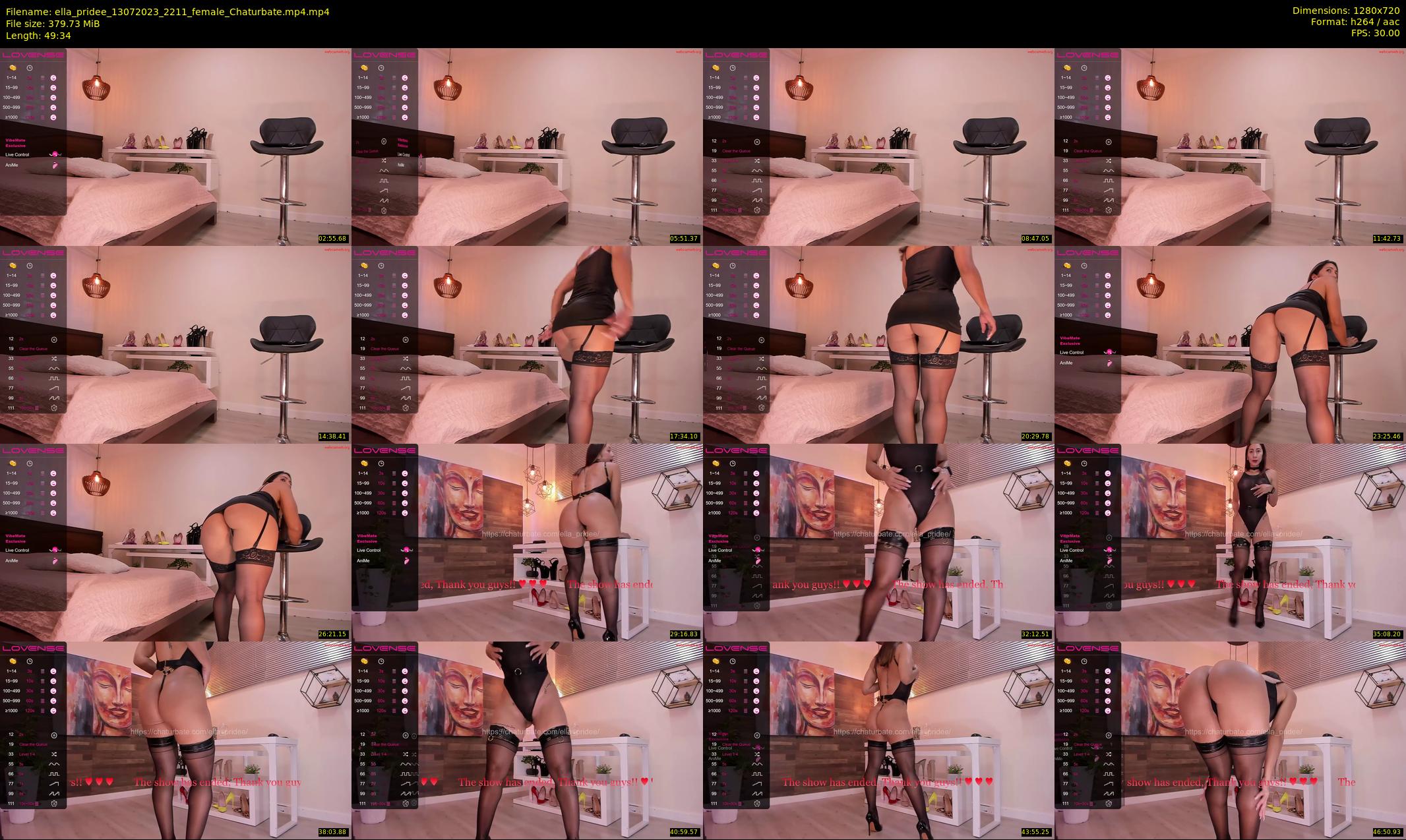 ella_pridee — 50 minute Chaturbate female cam show recording, 720p, Jul 13, 2023