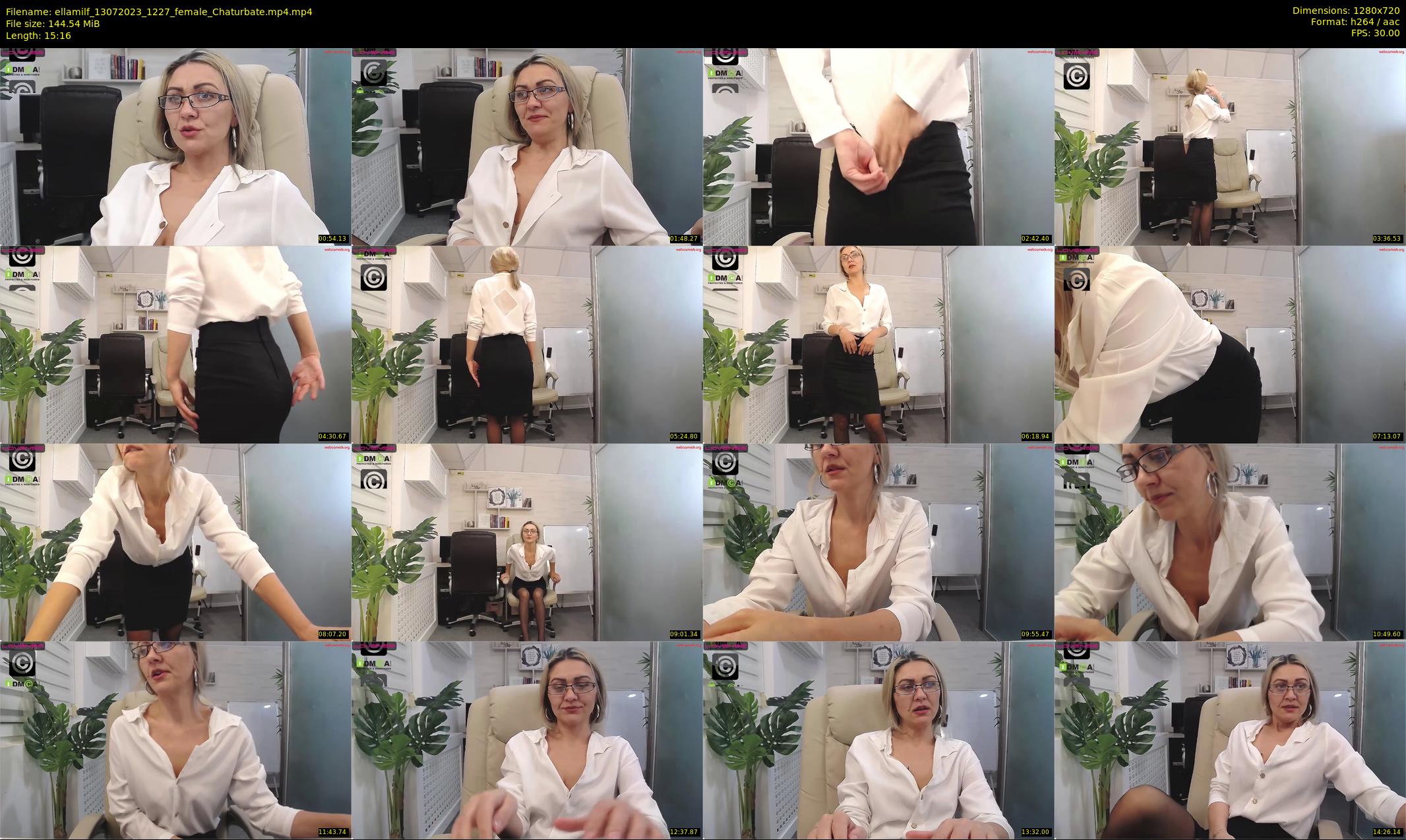 ellamilf — 16 minute Chaturbate female cam show recording, 720p, Jul 13, 2023
