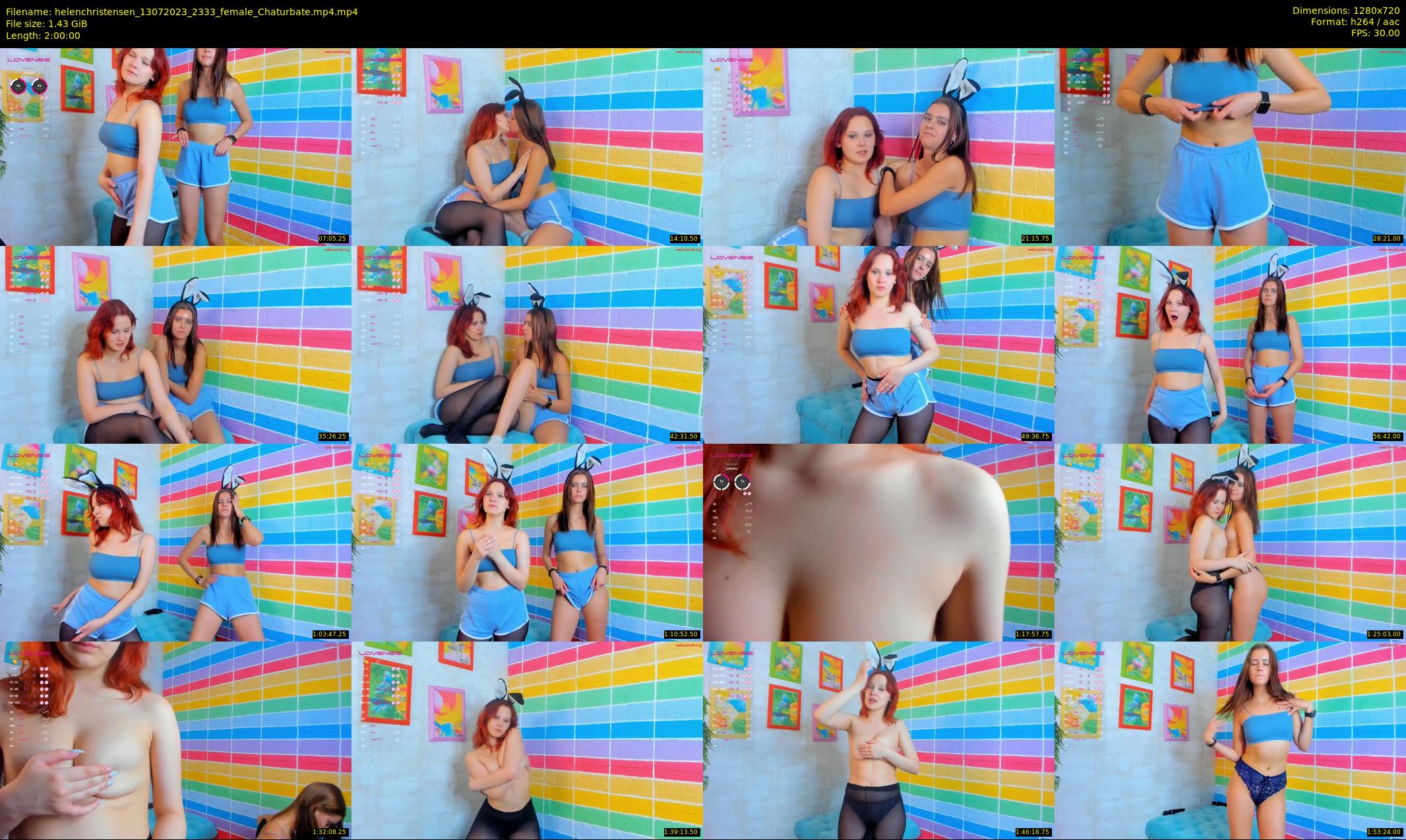 helenchristensen — 120 minute Chaturbate female cam show recording, 720p, Jul 13, 2023