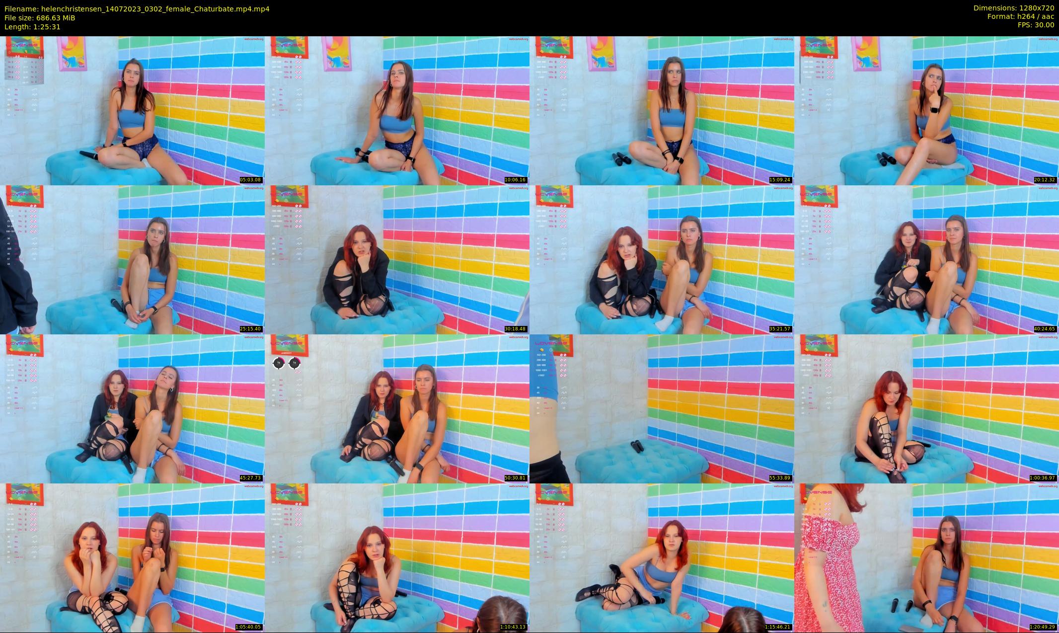 helenchristensen — 86 minute Chaturbate female cam show recording, 720p, Jul 14, 2023