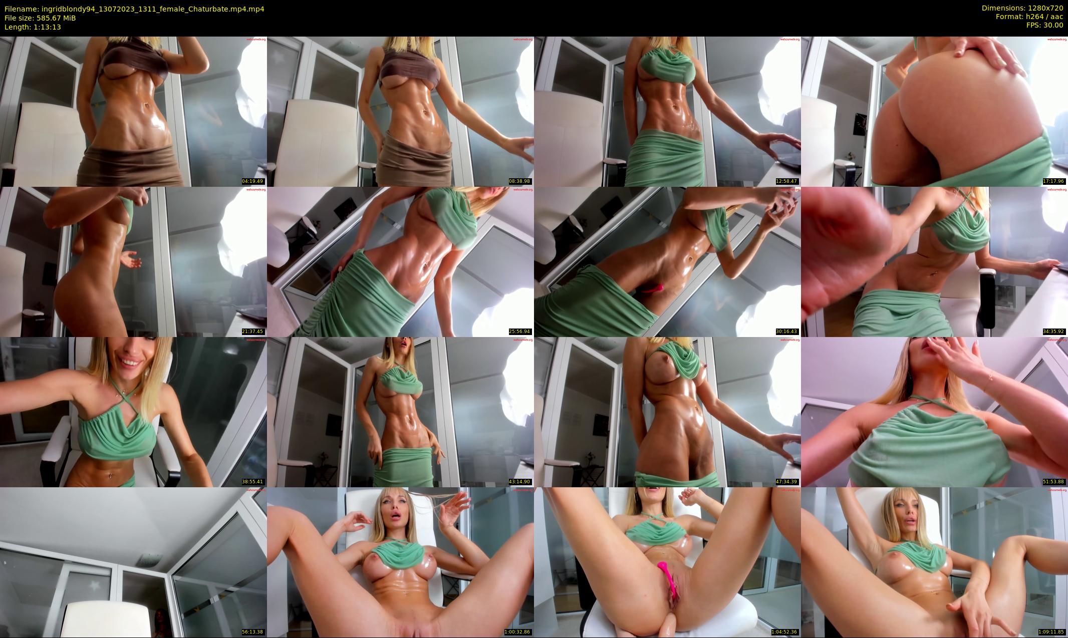 ingridblondy94 — 74 minute Chaturbate female cam show recording, 720p, Jul 13, 2023