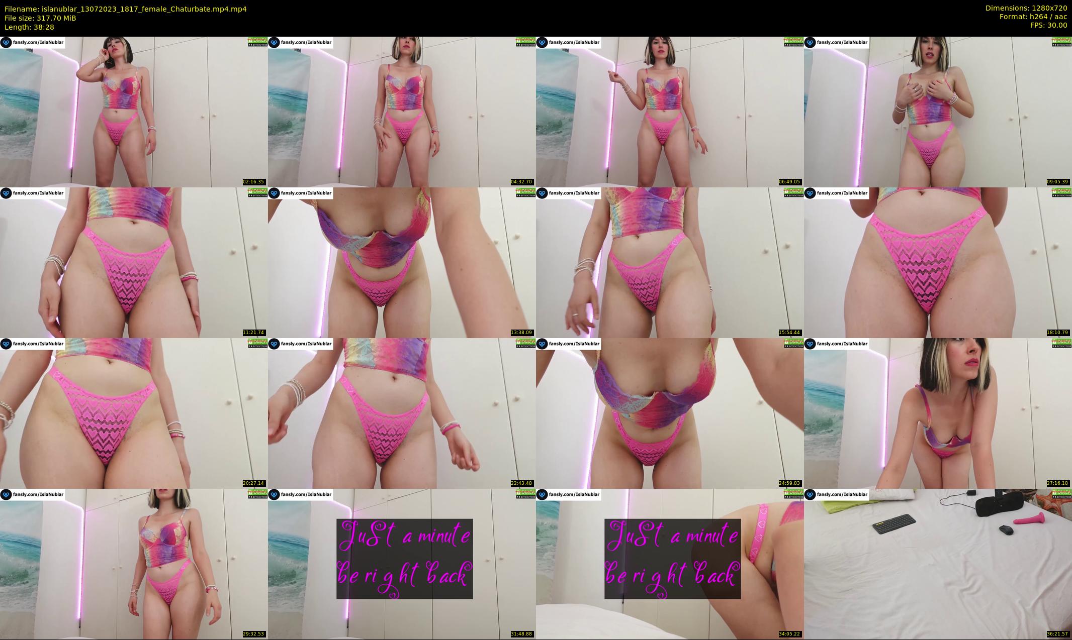 islanublar — 39 minute Chaturbate female cam show recording, 720p, Jul 13, 2023