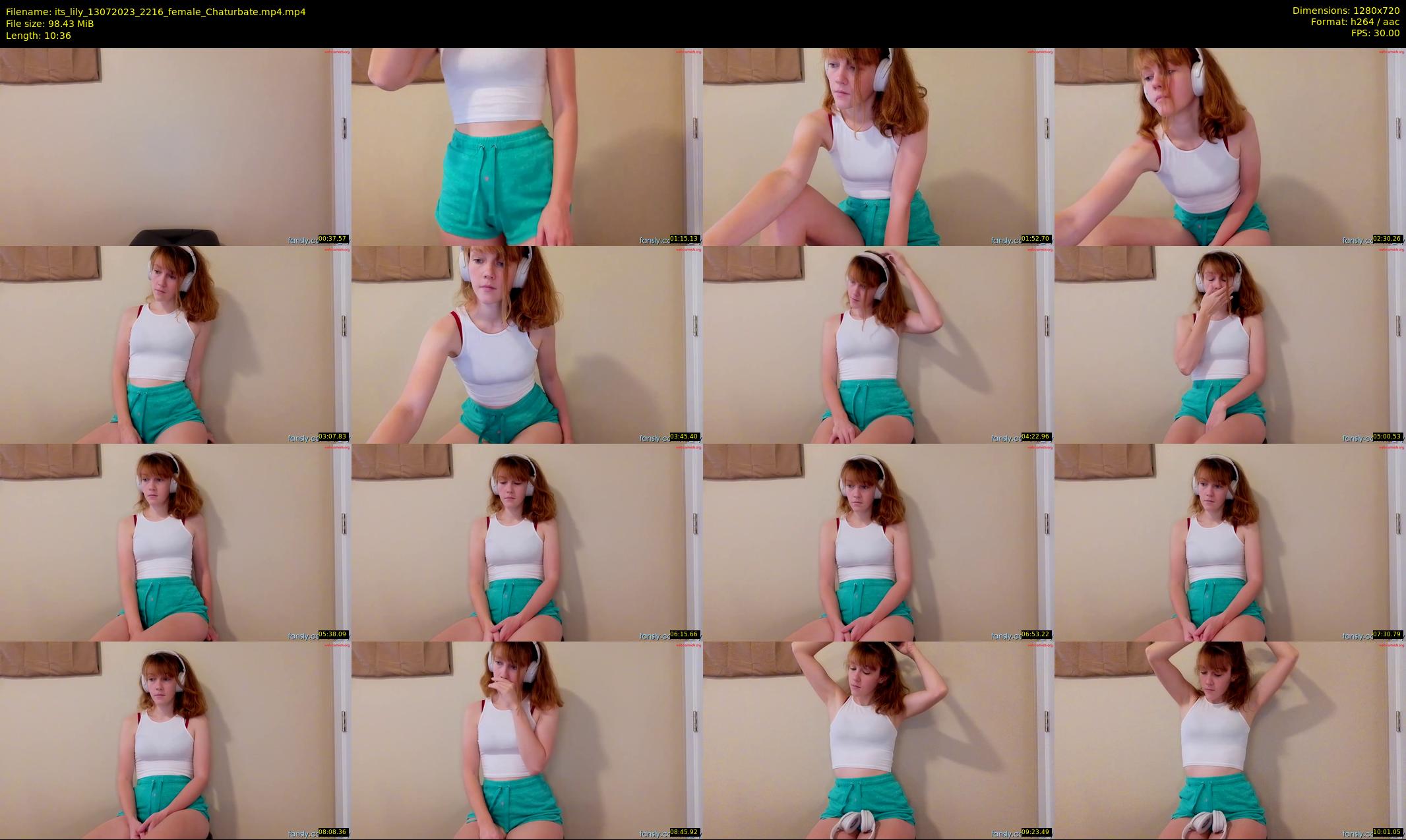 its_lily — 11 minute Chaturbate female cam show recording, 720p, Jul 13, 2023