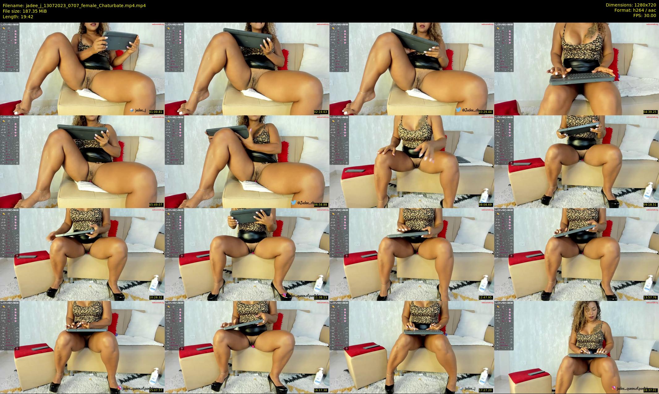 jadee_j — 20 minute Chaturbate female cam show recording, 720p, Jul 13, 2023
