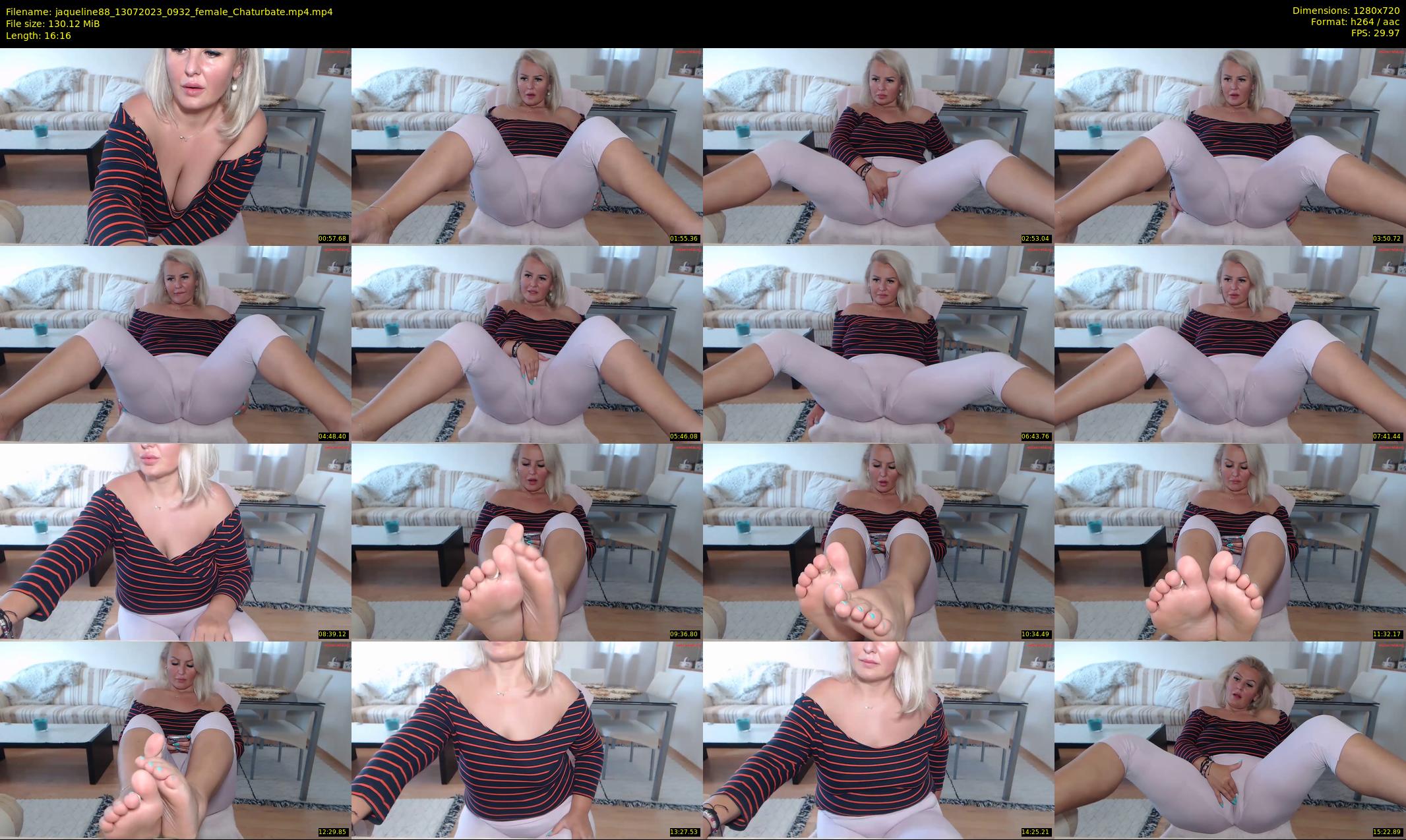 jaqueline88 — 17 minute Chaturbate female cam show recording, 720p, Jul 13, 2023