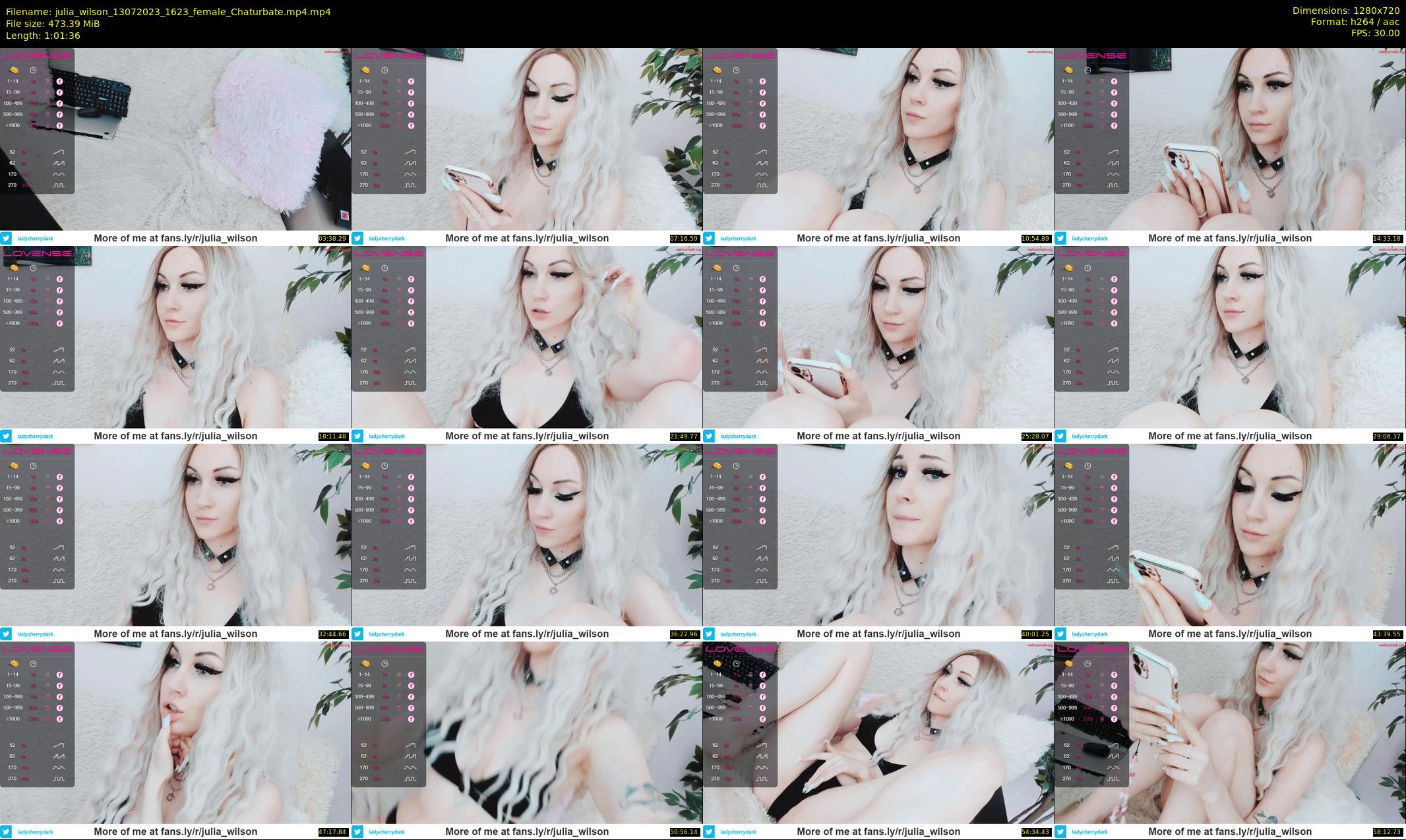 julia_wilson — 62 minute Chaturbate female cam show recording, 720p, Jul 13, 2023