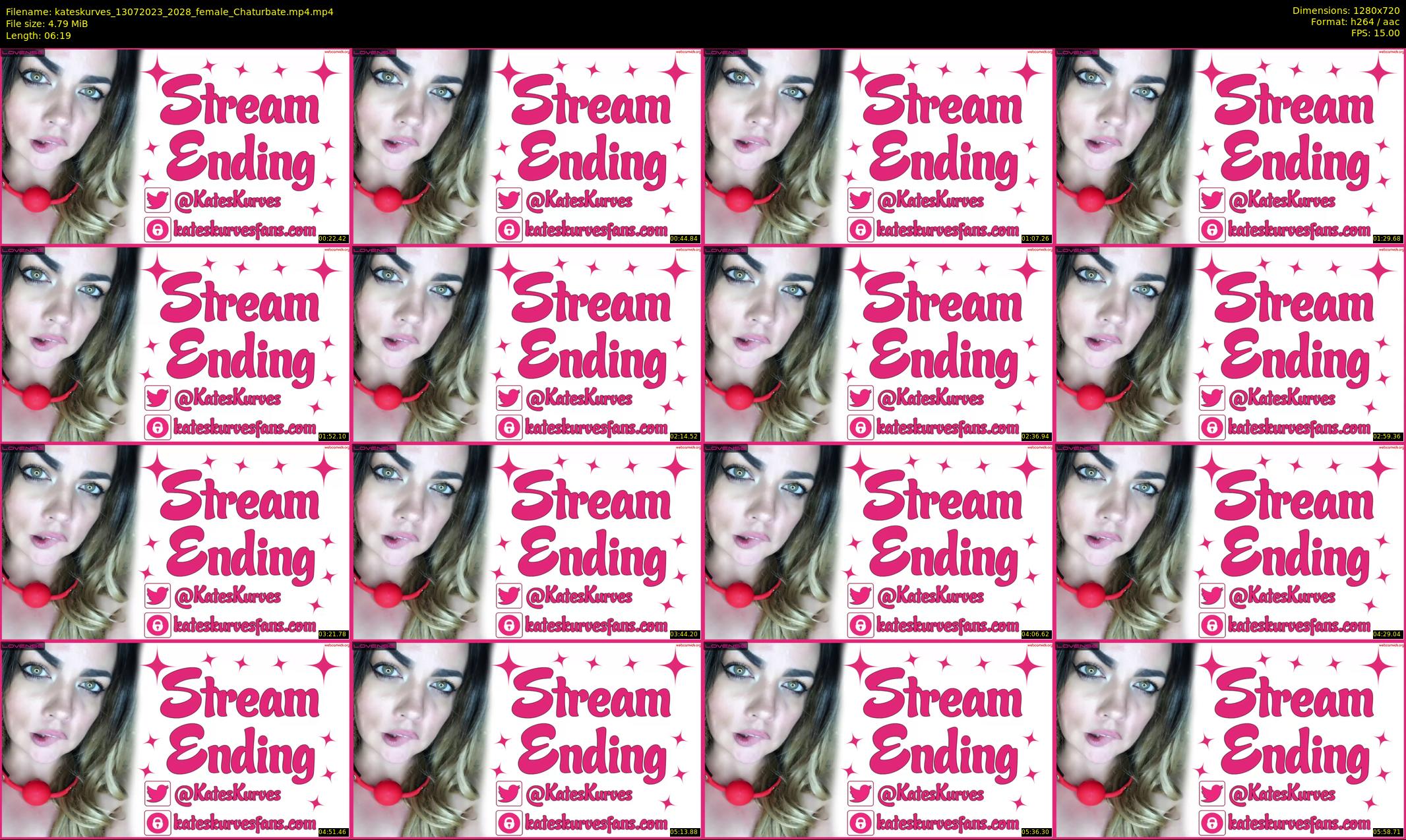 kateskurves — 7 minute Chaturbate female cam show recording, 720p, Jul 13, 2023