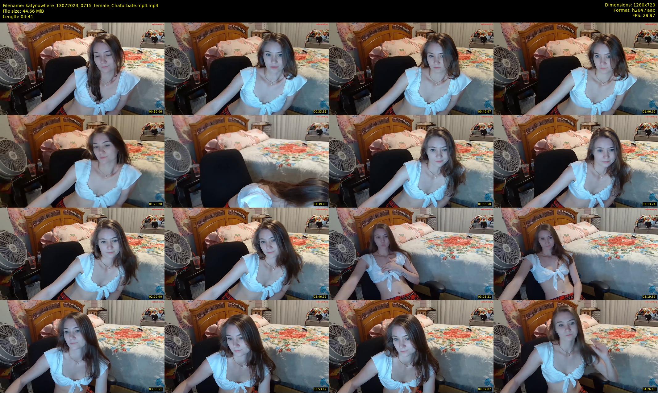 katynowhere — 5 minute Chaturbate female cam show recording, 720p, Jul 13, 2023