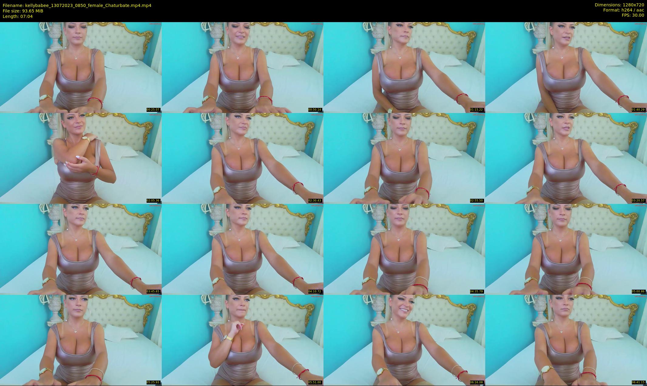 kellybabee — 8 minute Chaturbate female cam show recording, 720p, Jul 13, 2023