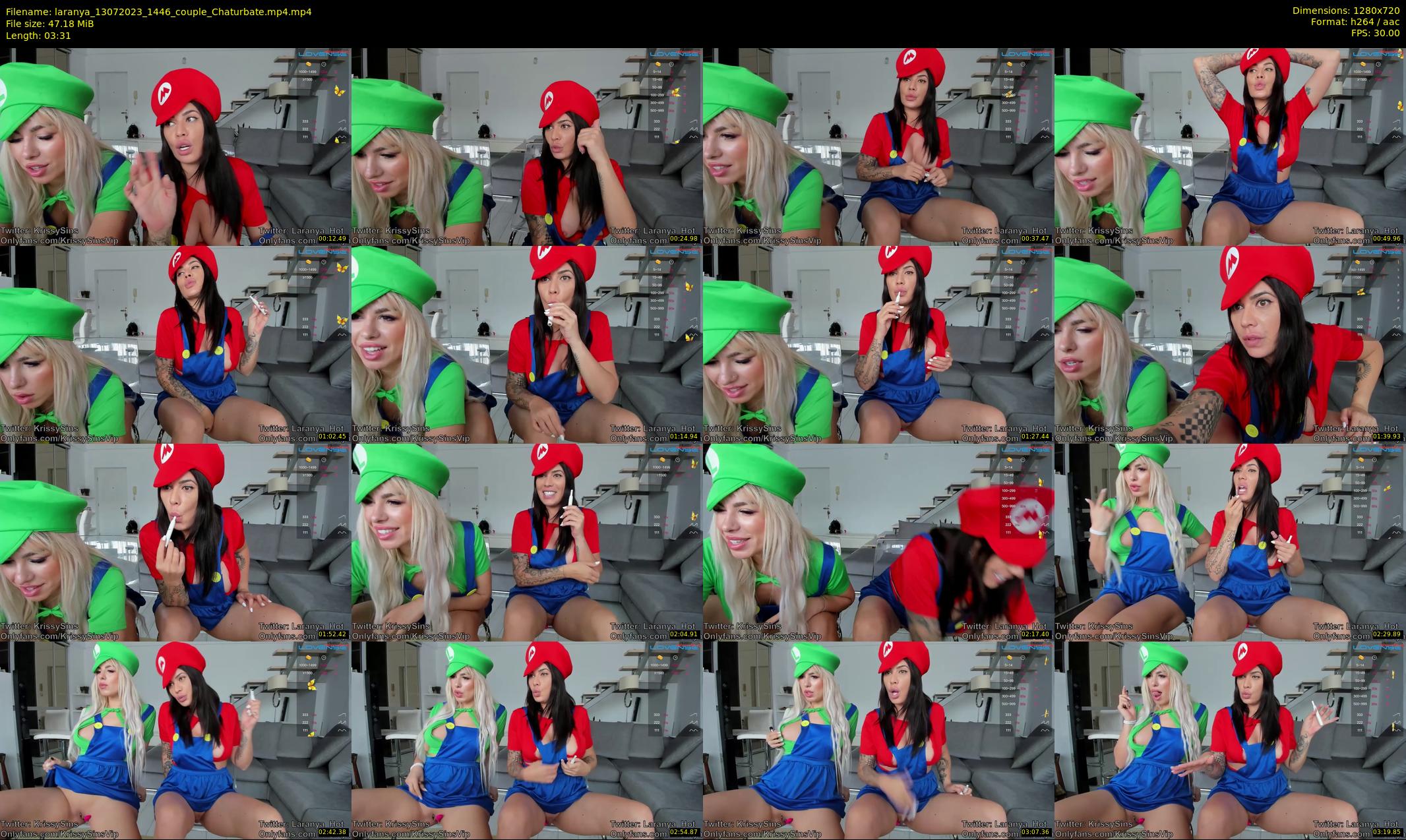 laranya — 4 minute Chaturbate female cam show recording, 720p, Jul 13, 2023