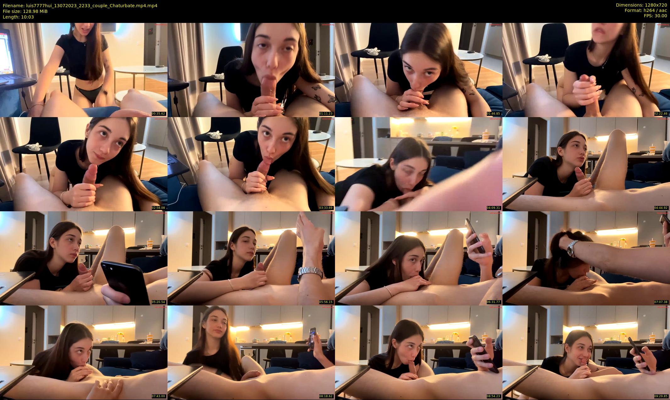 luis7777hui — 11 minute Chaturbate couple cam show recording, 720p, Jul 13, 2023