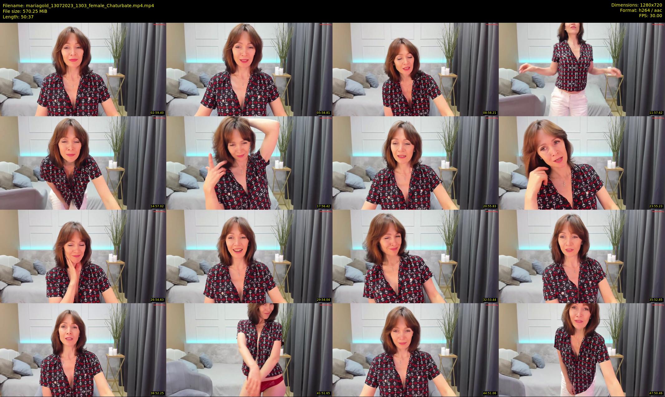mariagold — 51 minute Chaturbate female cam show recording, 720p, Jul 13, 2023