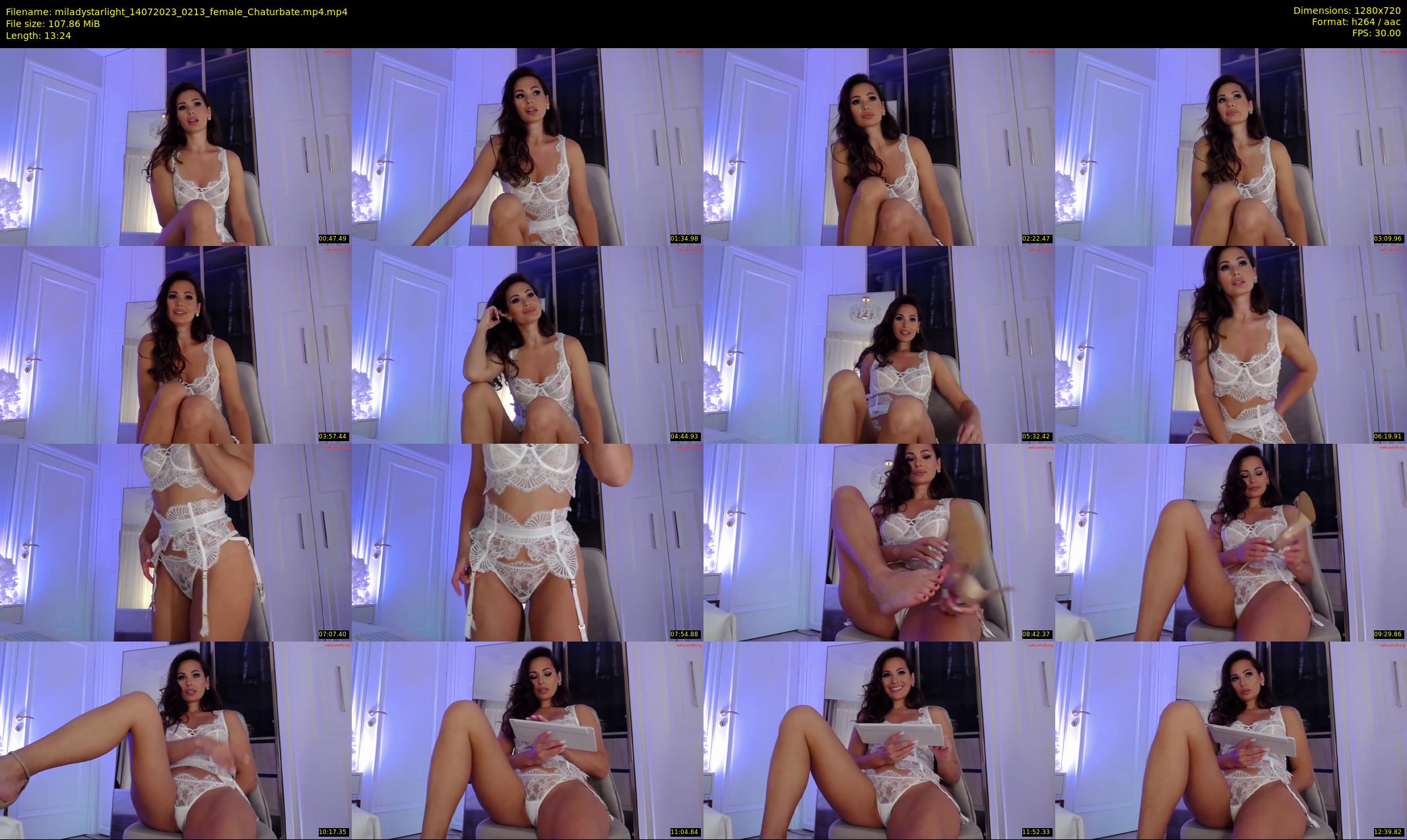miladystarlight — 14 minute Chaturbate female cam show recording, 720p, Jul 14, 2023
