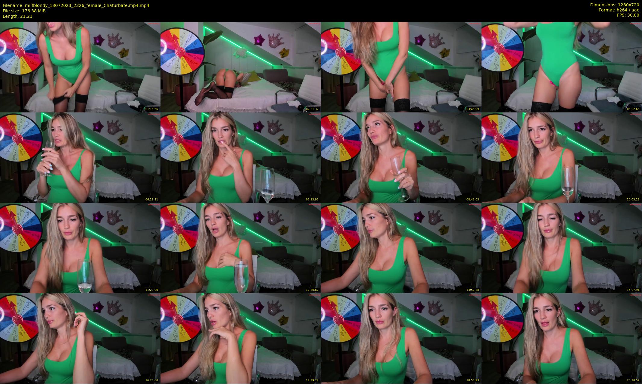 milfblondy — 22 minute Chaturbate female cam show recording, 720p, Jul 13, 2023