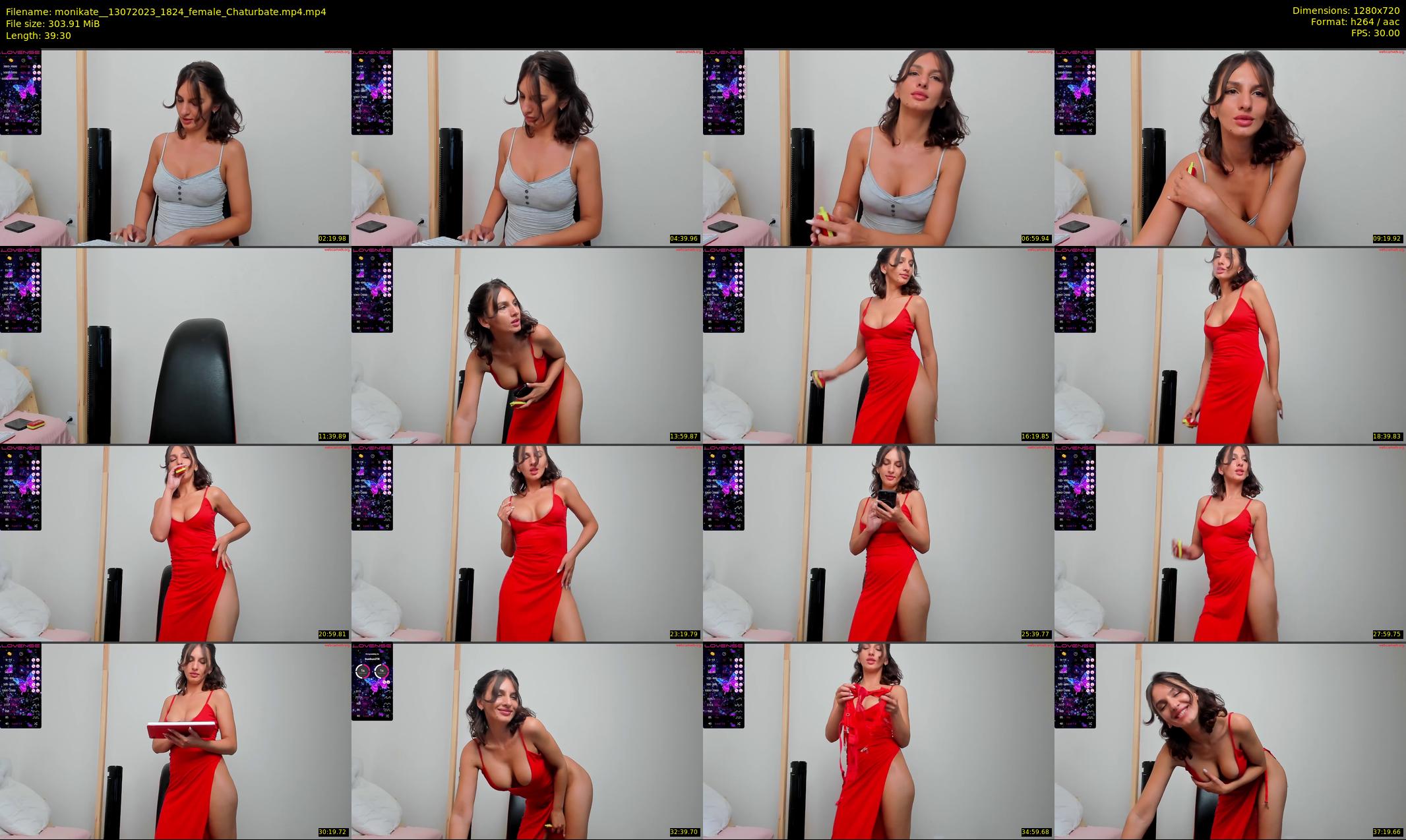 monikate_ — 40 minute Chaturbate couple cam show recording, 720p, Jul 13, 2023