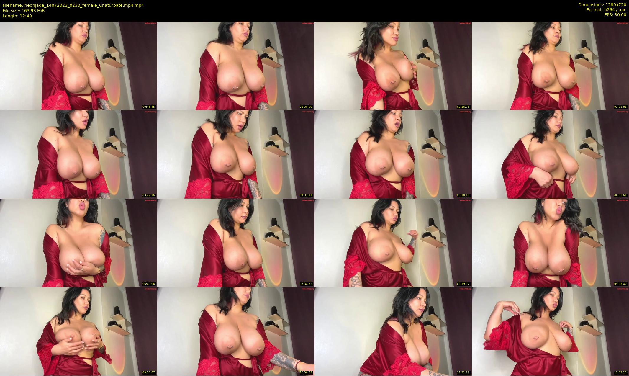 neonjade — 13 minute Chaturbate female cam show recording, 720p, Jul 14, 2023