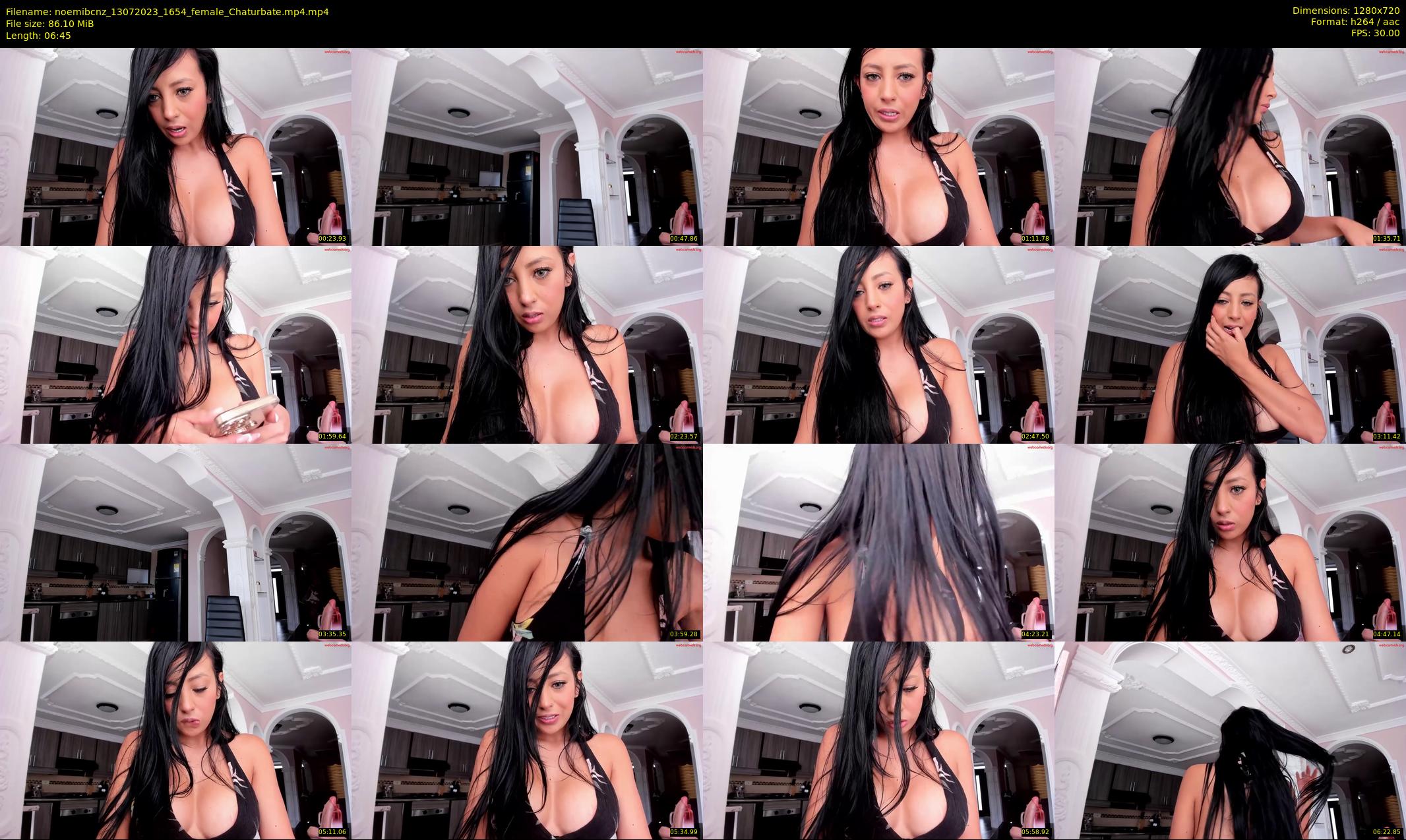 noemibcnz — 7 minute Chaturbate couple cam show recording, 720p, Jul 13, 2023